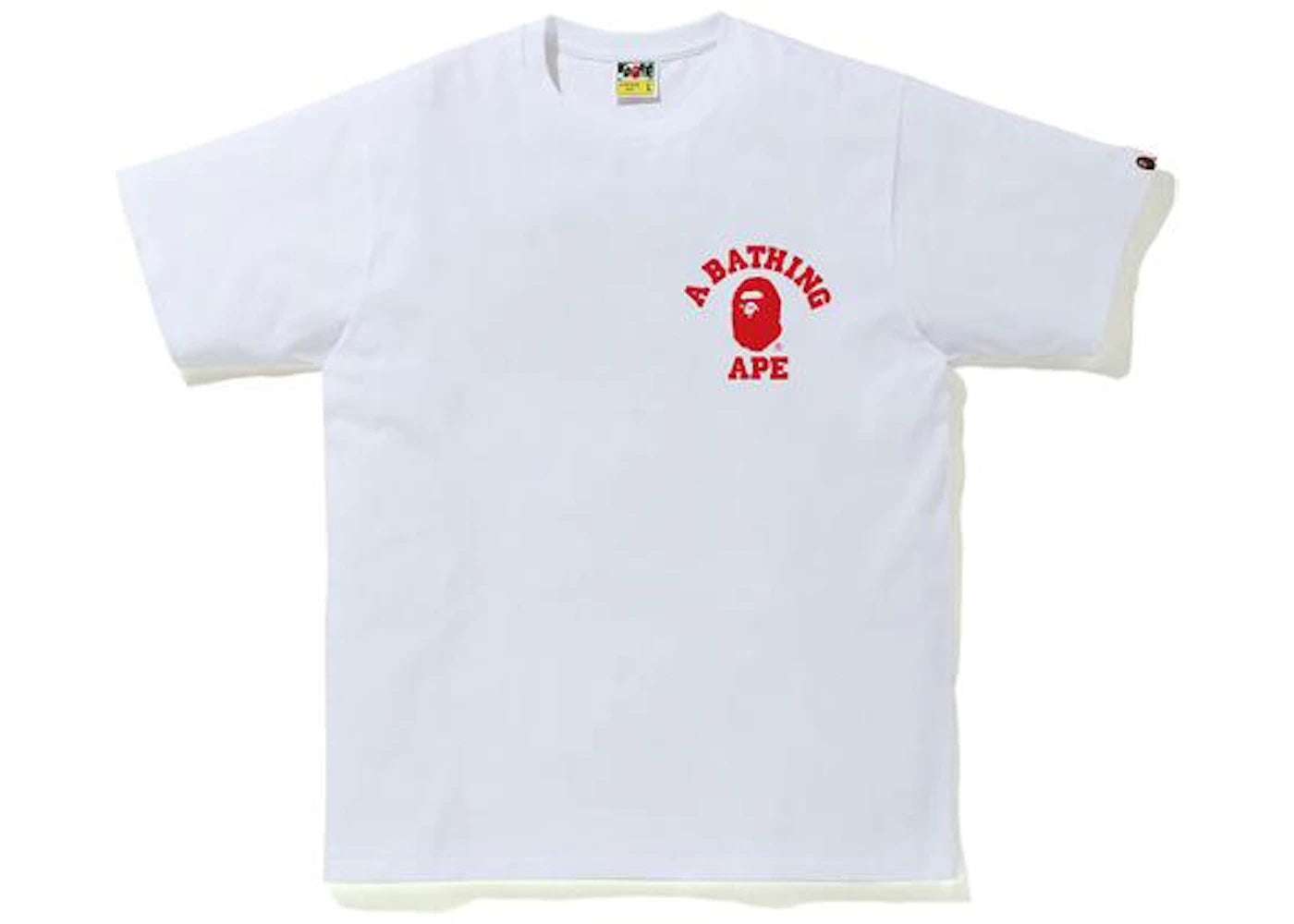 BAPE Color Camo College ATS Tee (FW20) White/Red