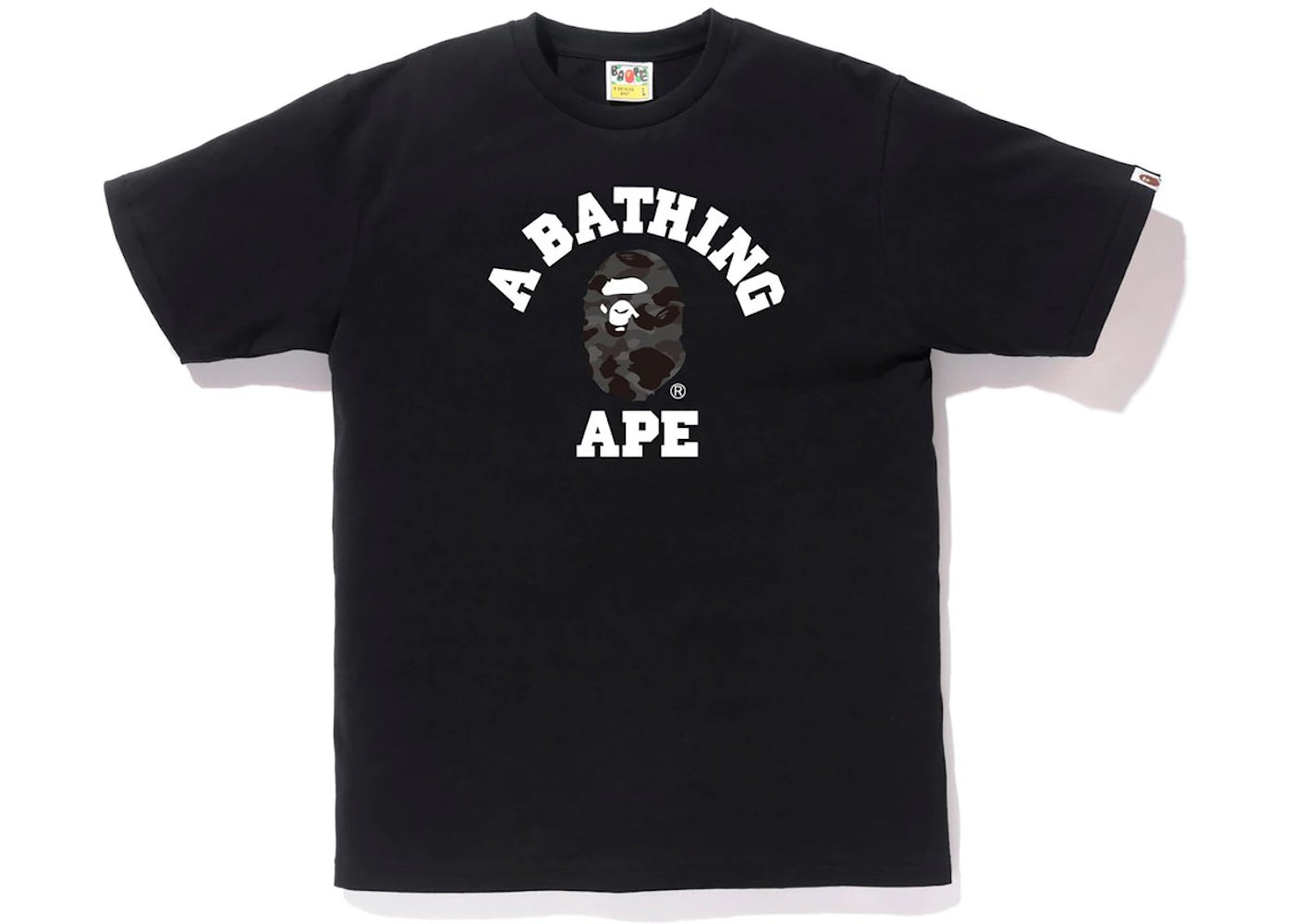 BAPE Color Camo College Tee Black/Black