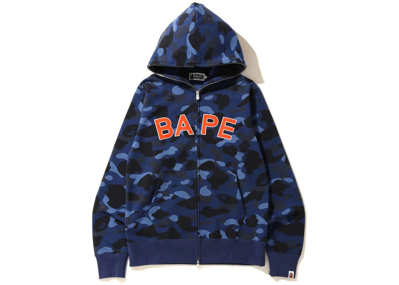BAPE Color Camo Full Zip Hoodie (FW19) Navy