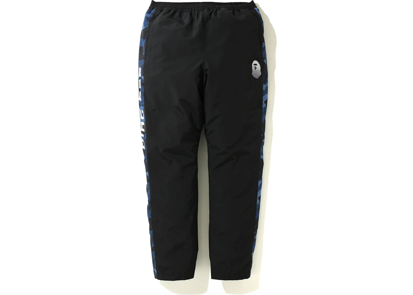 BAPE Color Camo Line Track Pants Black/Blue