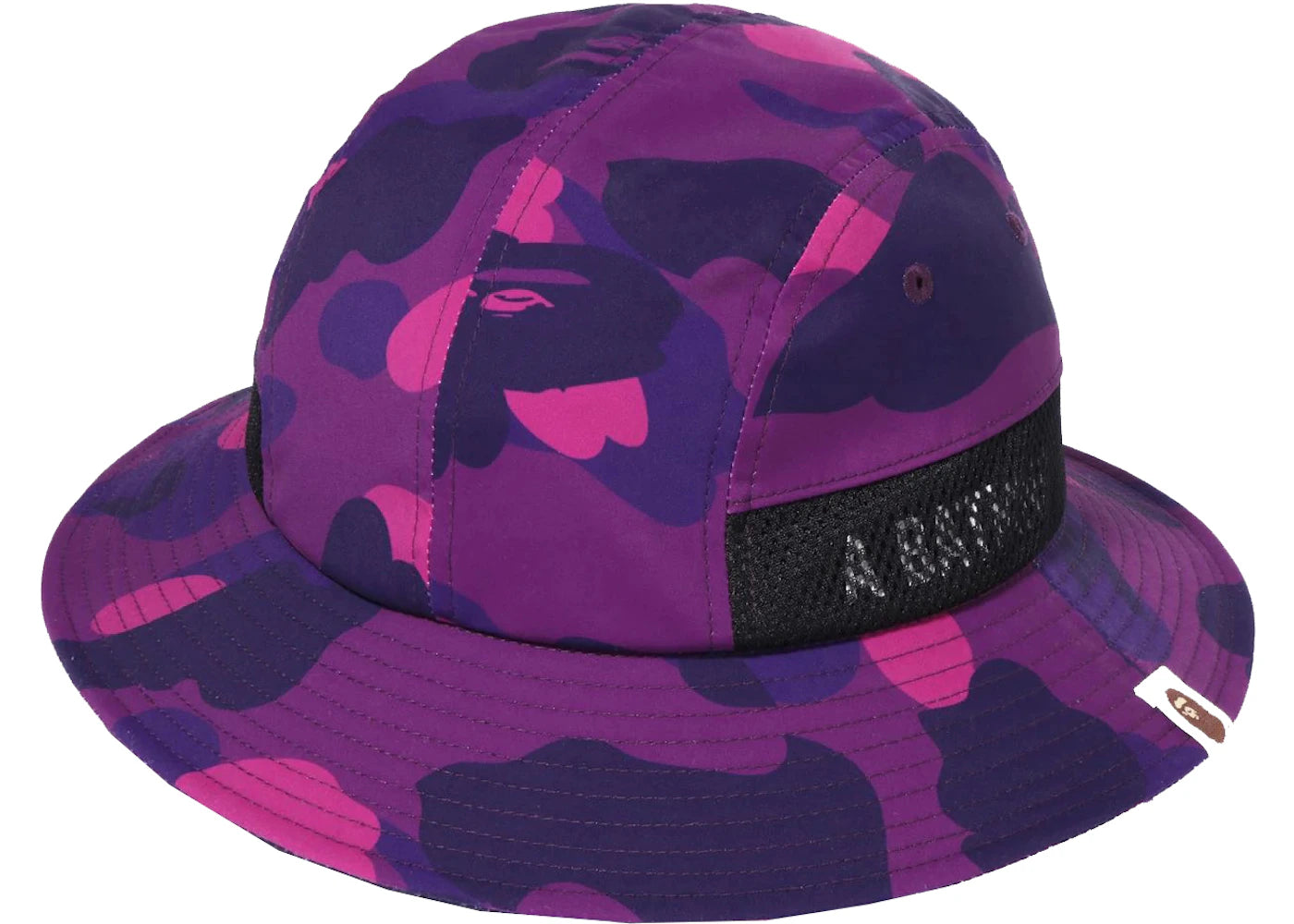 BAPE Color Camo Panel Hat Purple