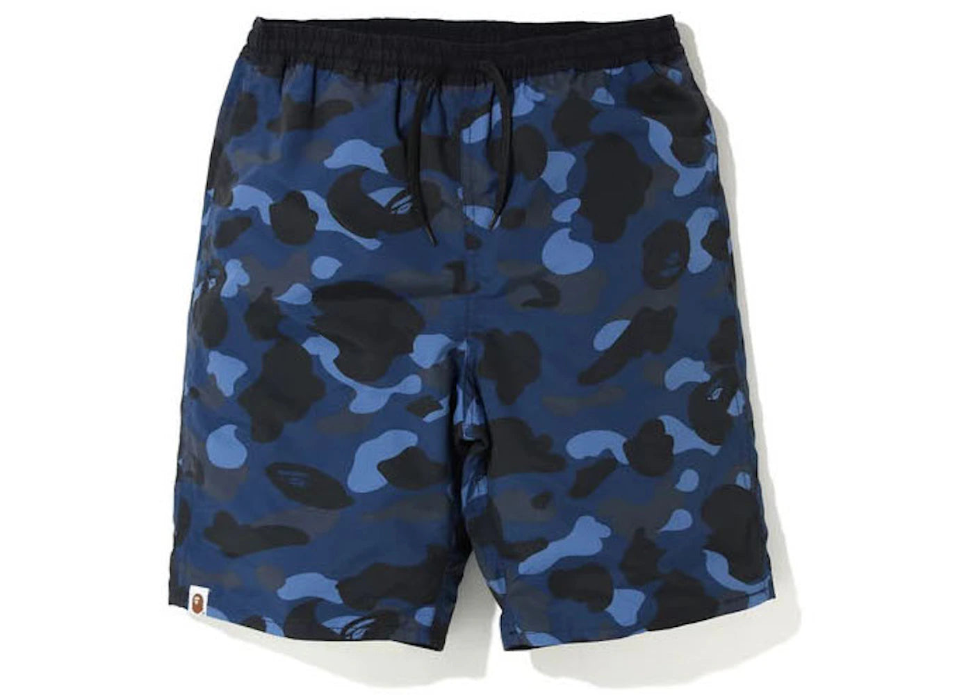 BAPE Color Camo Reversible Shorts Navy