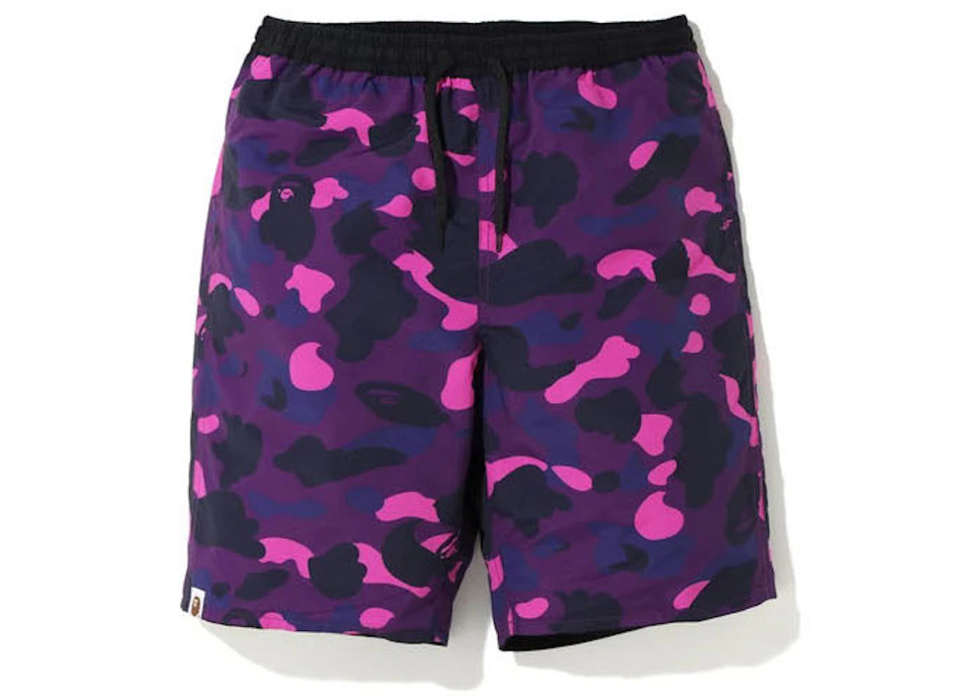 BAPE Color Camo Reversible Shorts Purple