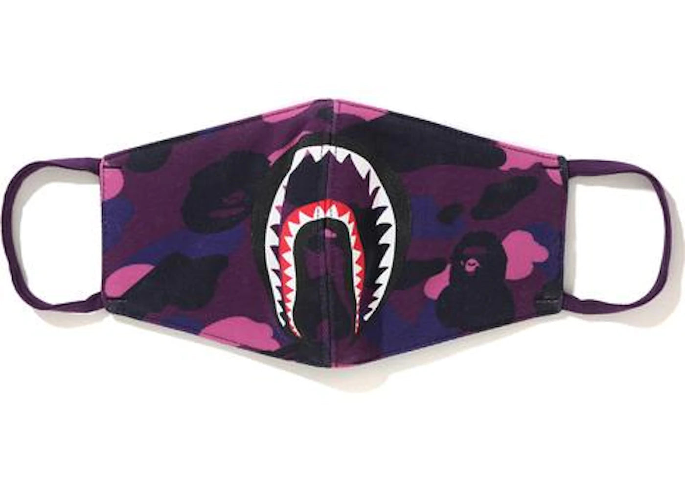 BAPE Color Camo Shark Mask Purple/Pink