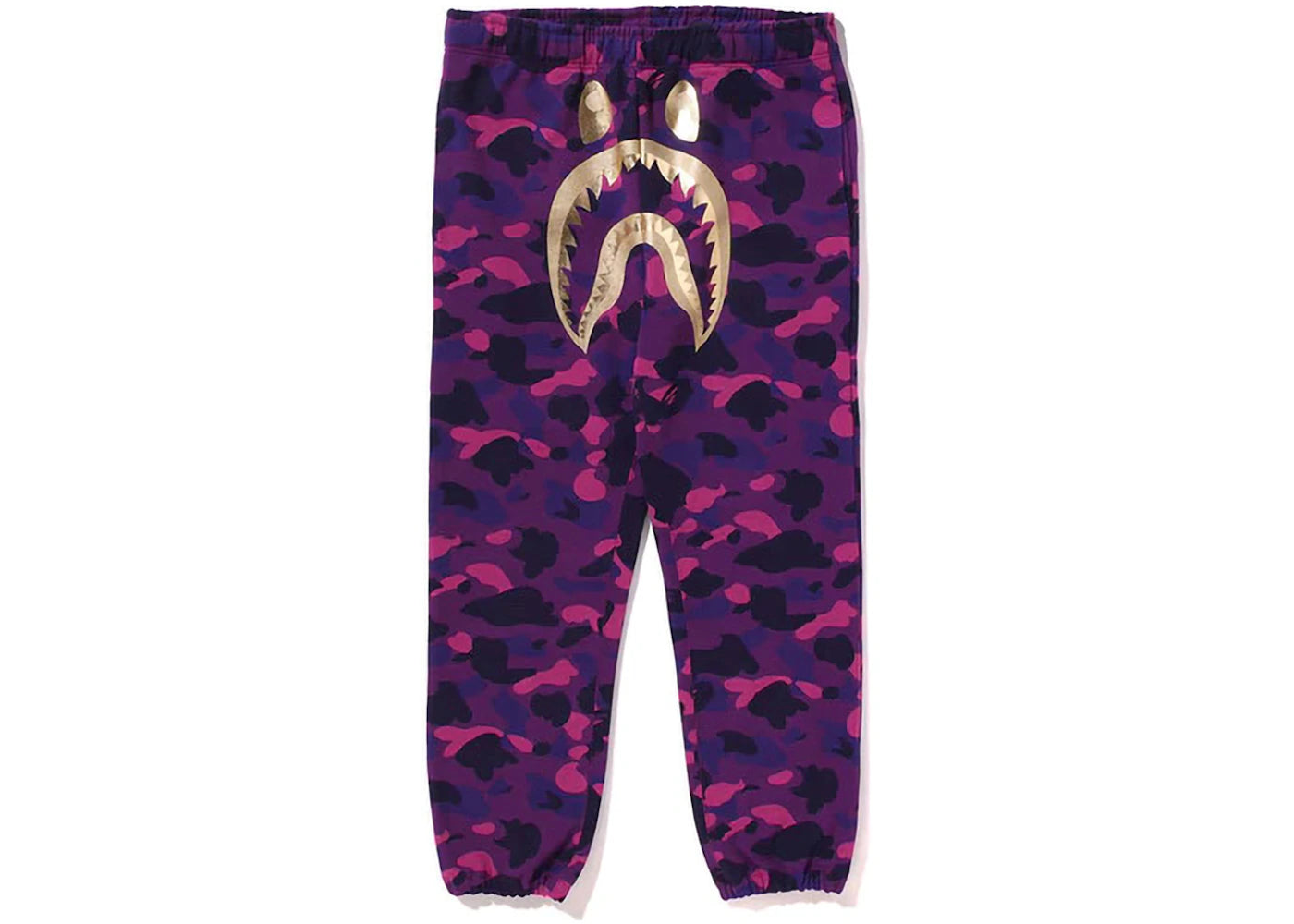 BAPE Color Camo Shark Sweatpant Purple