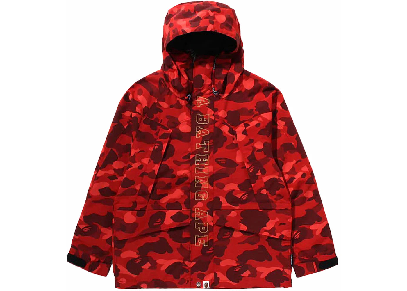 BAPE Color Camo Snowboard Jacket (SS24) Red