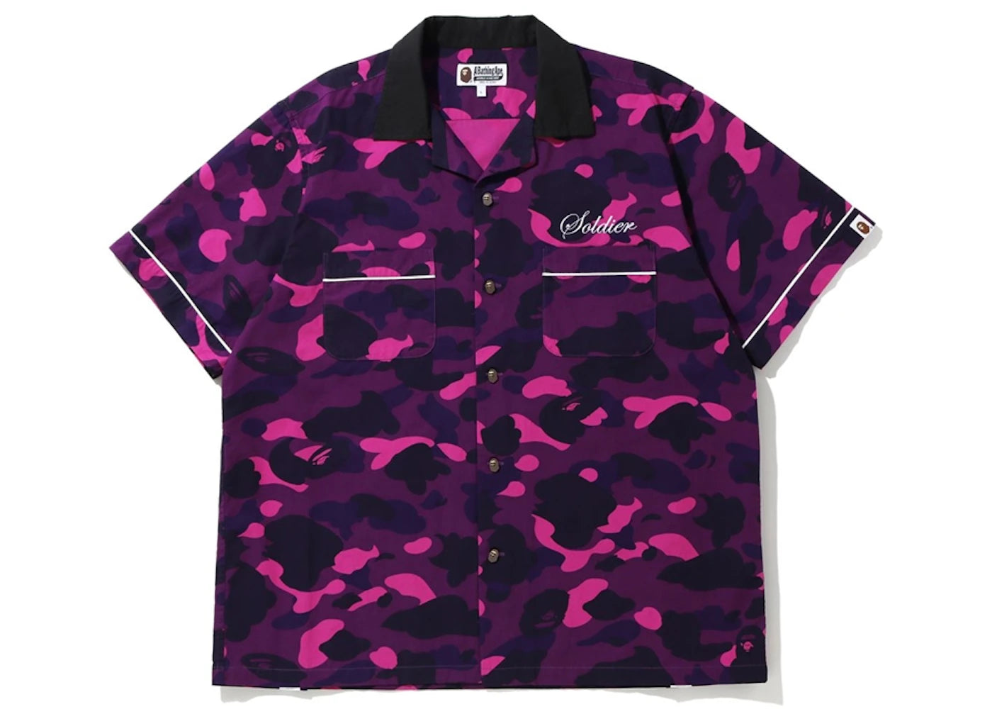 BAPE Color Camo Sta S/S Shirt Purple