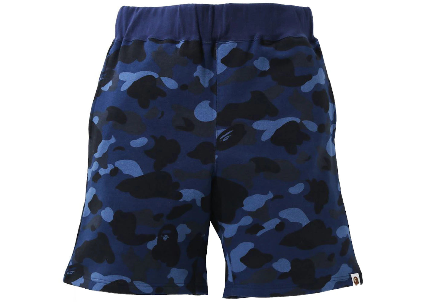 BAPE Color Camo Sweat Shorts (SS21) Blue