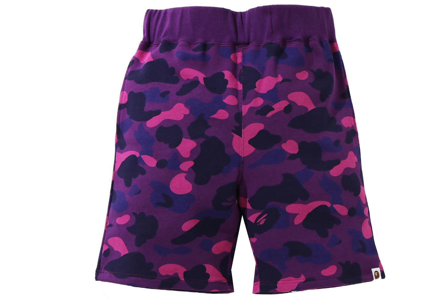 BAPE Color Camo Sweat Shorts (SS21) Purple