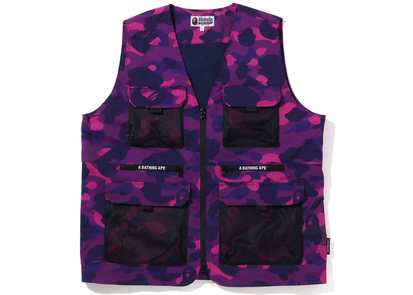 BAPE Color Camo Vest (SS22) Purple