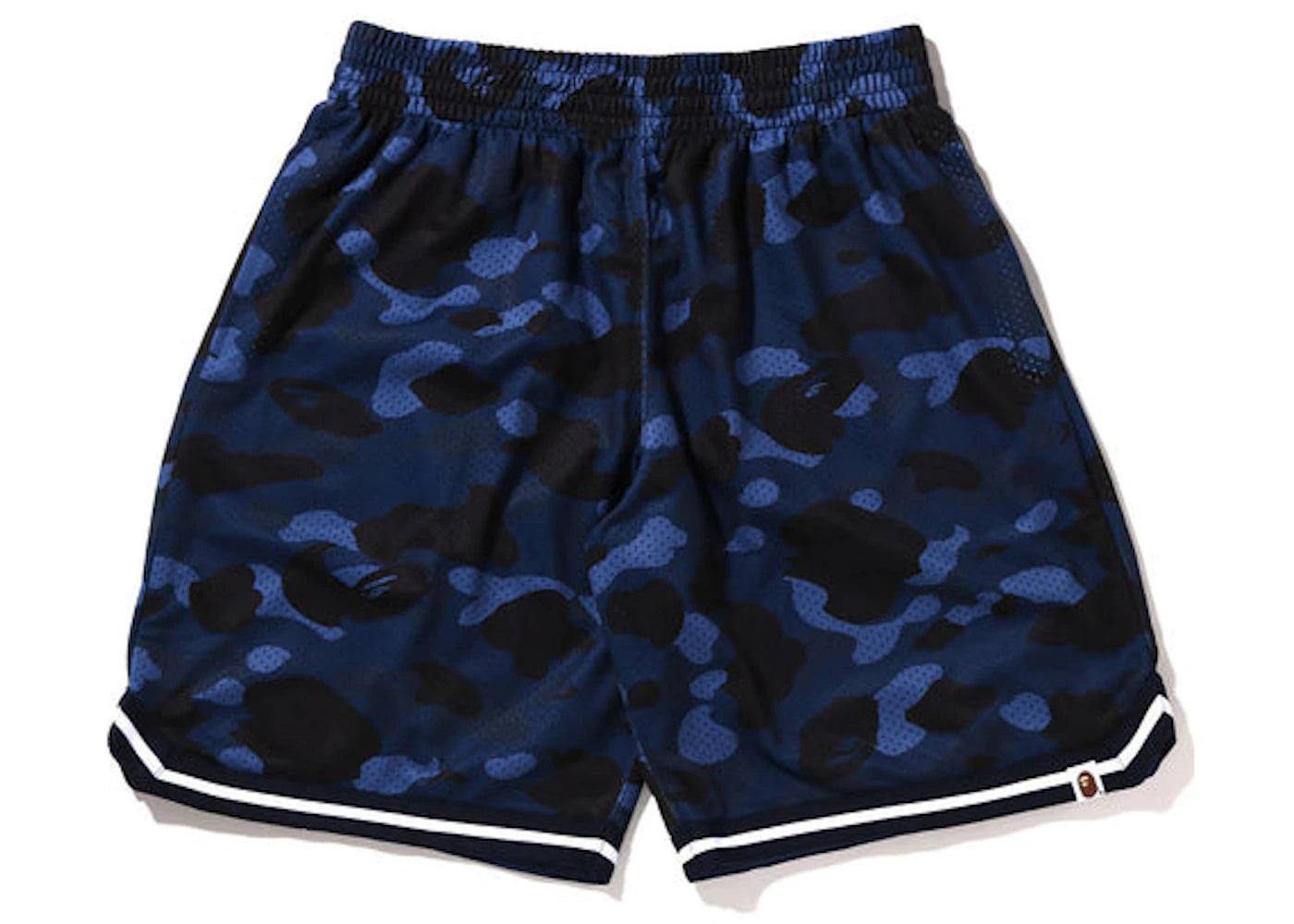 BAPE Color Camo Wide Fit Basketball Shorts Navy