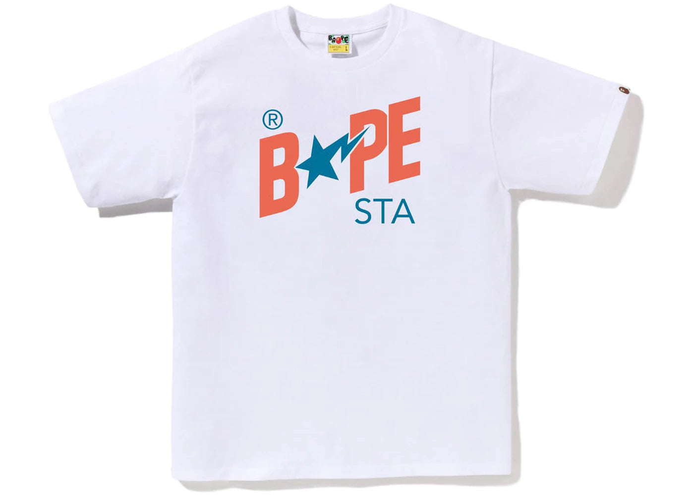 BAPE Colors Bape Sta Logo Tee (SS23) White