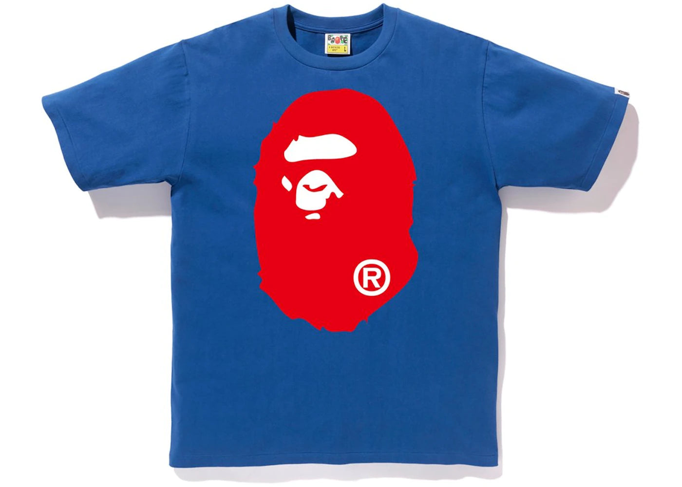 BAPE Colors Big Ape Head Tee (SS19) Blue