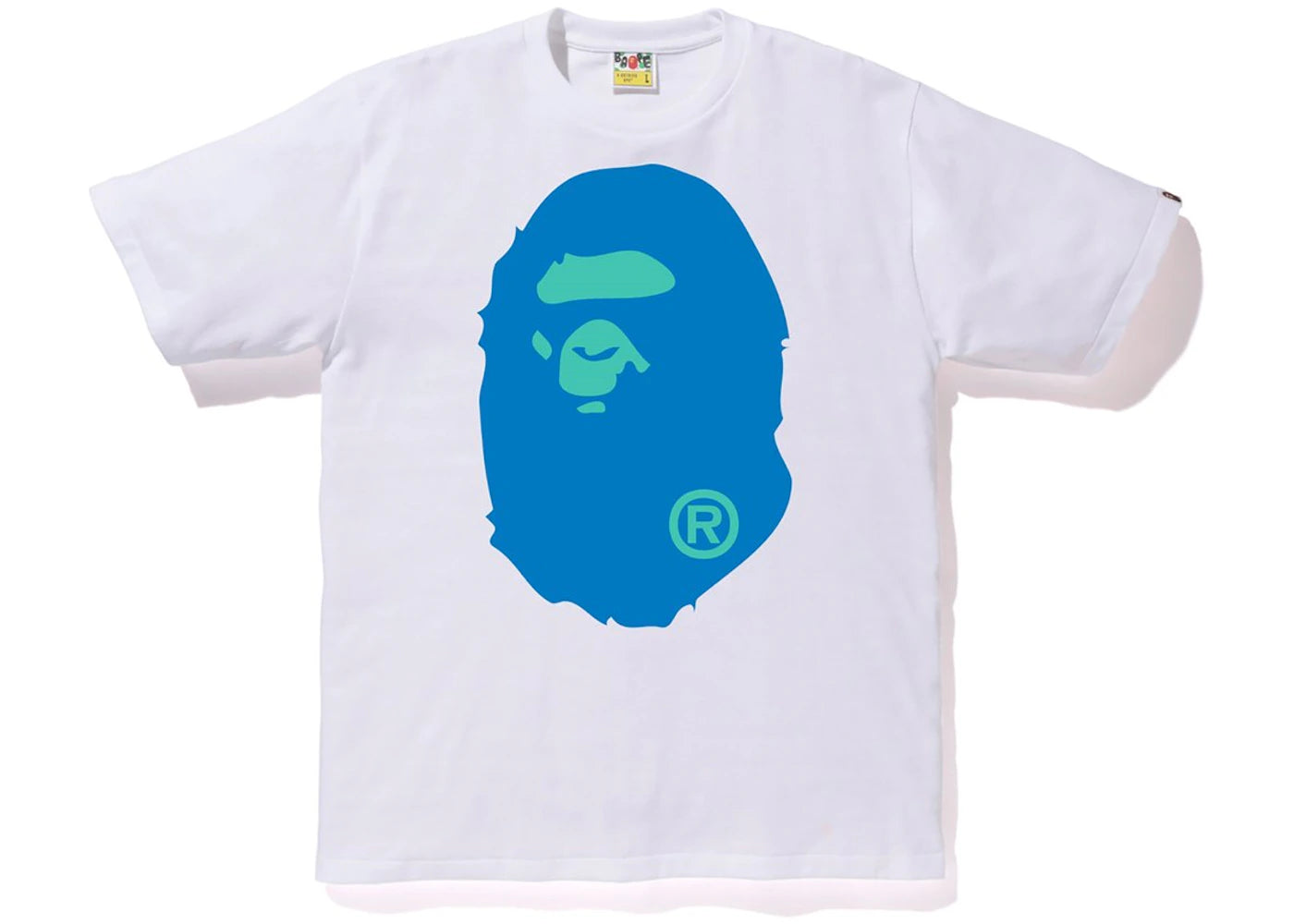 BAPE Colors Big Ape Head Tee (SS19) White