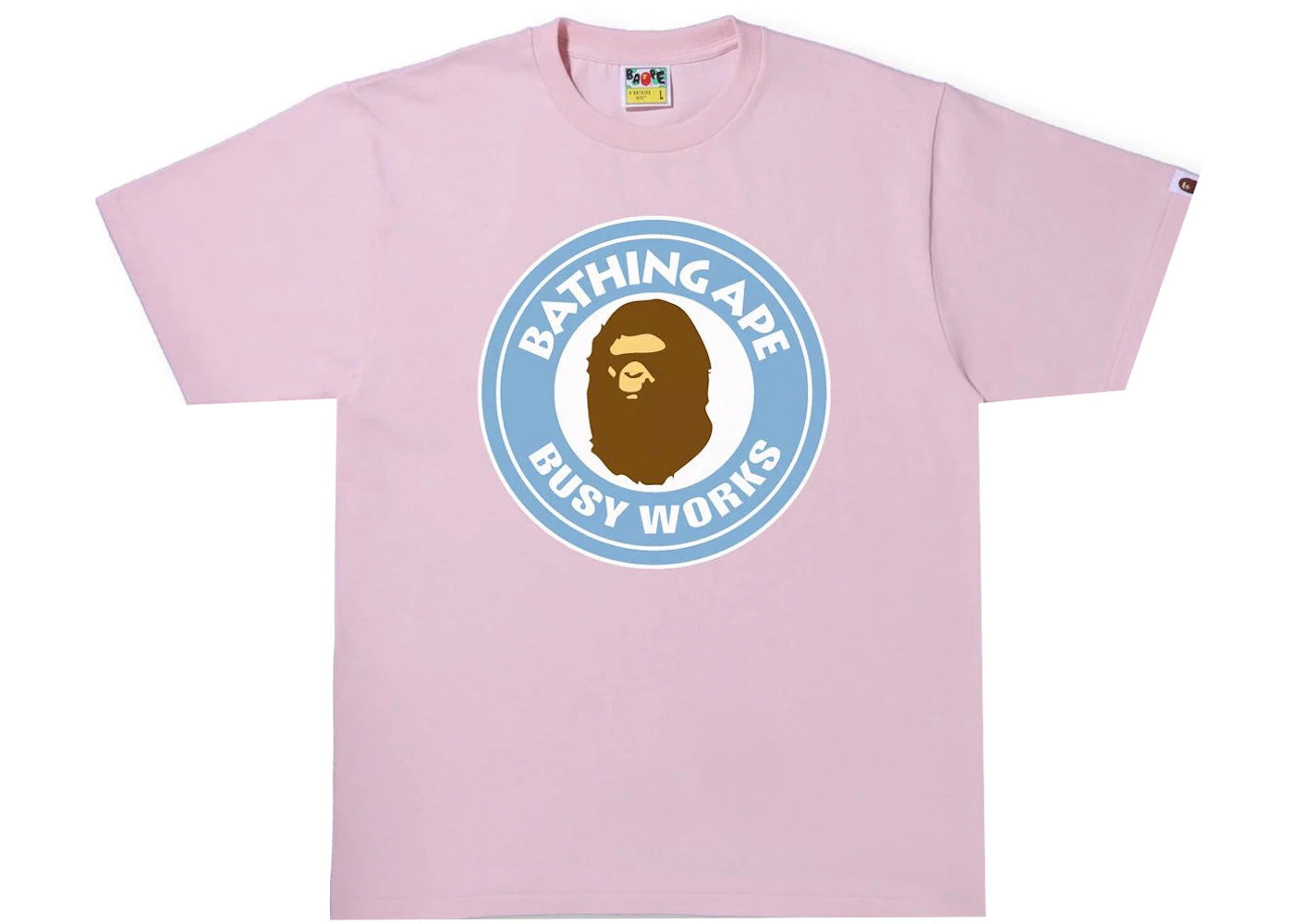 BAPE Colors Busy Works Tee Pink