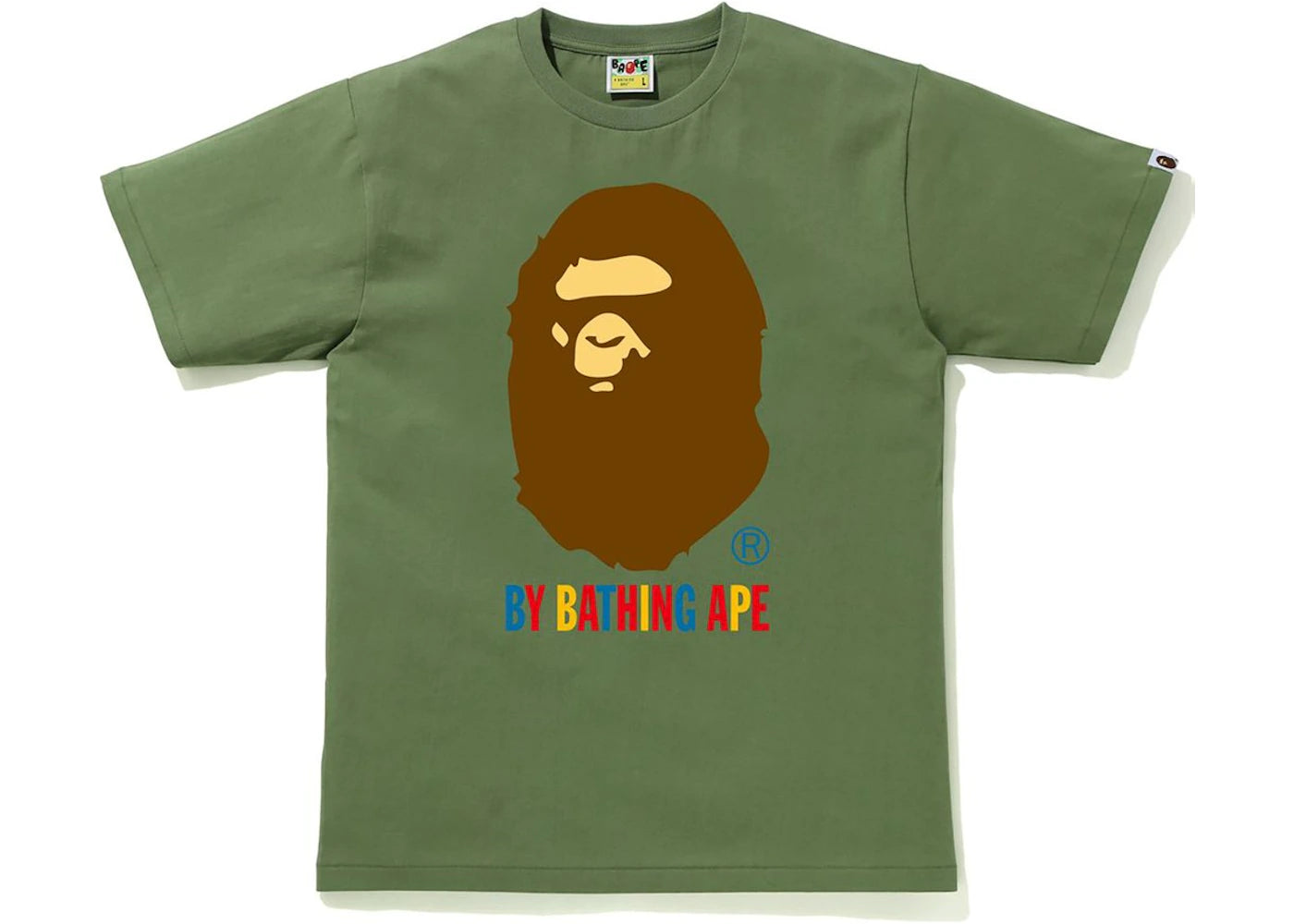 BAPE Colors By Bathing Ape Tee Green