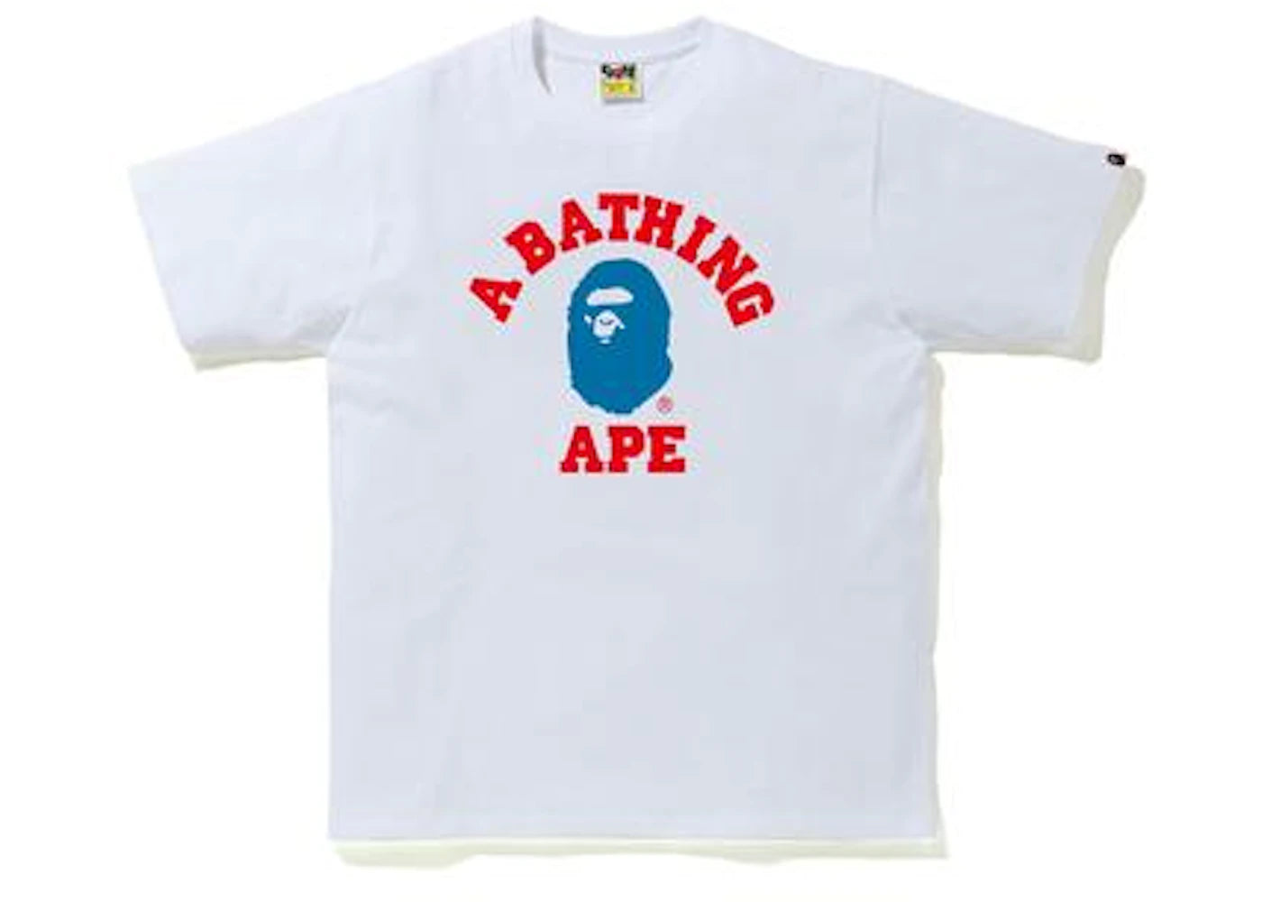 BAPE Colors College T-shirt White/Blue