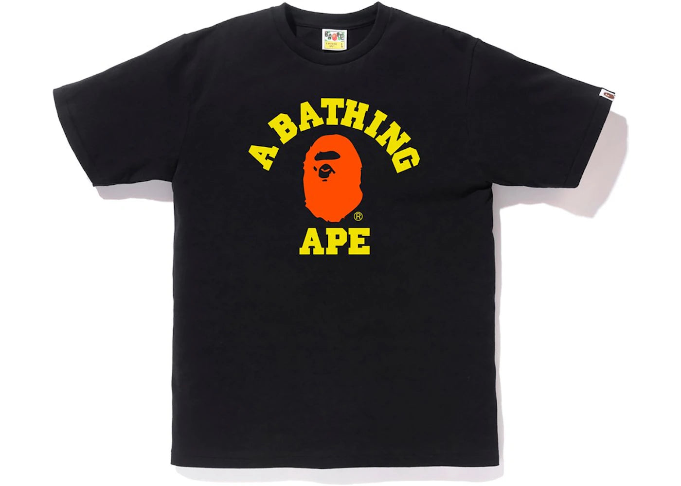 BAPE Colors College Tee (FW19) Black