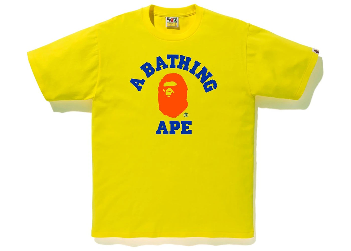 BAPE Colors College Tee (FW19) Yellow