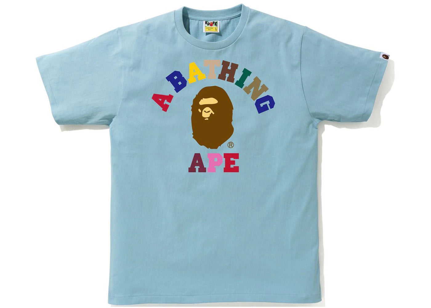 BAPE Colors College Tee Sax