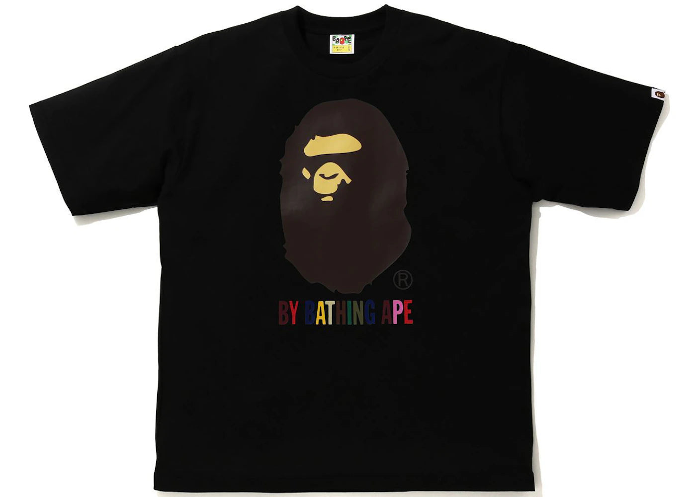 BAPE Colors Relaxed Fit Tee Black