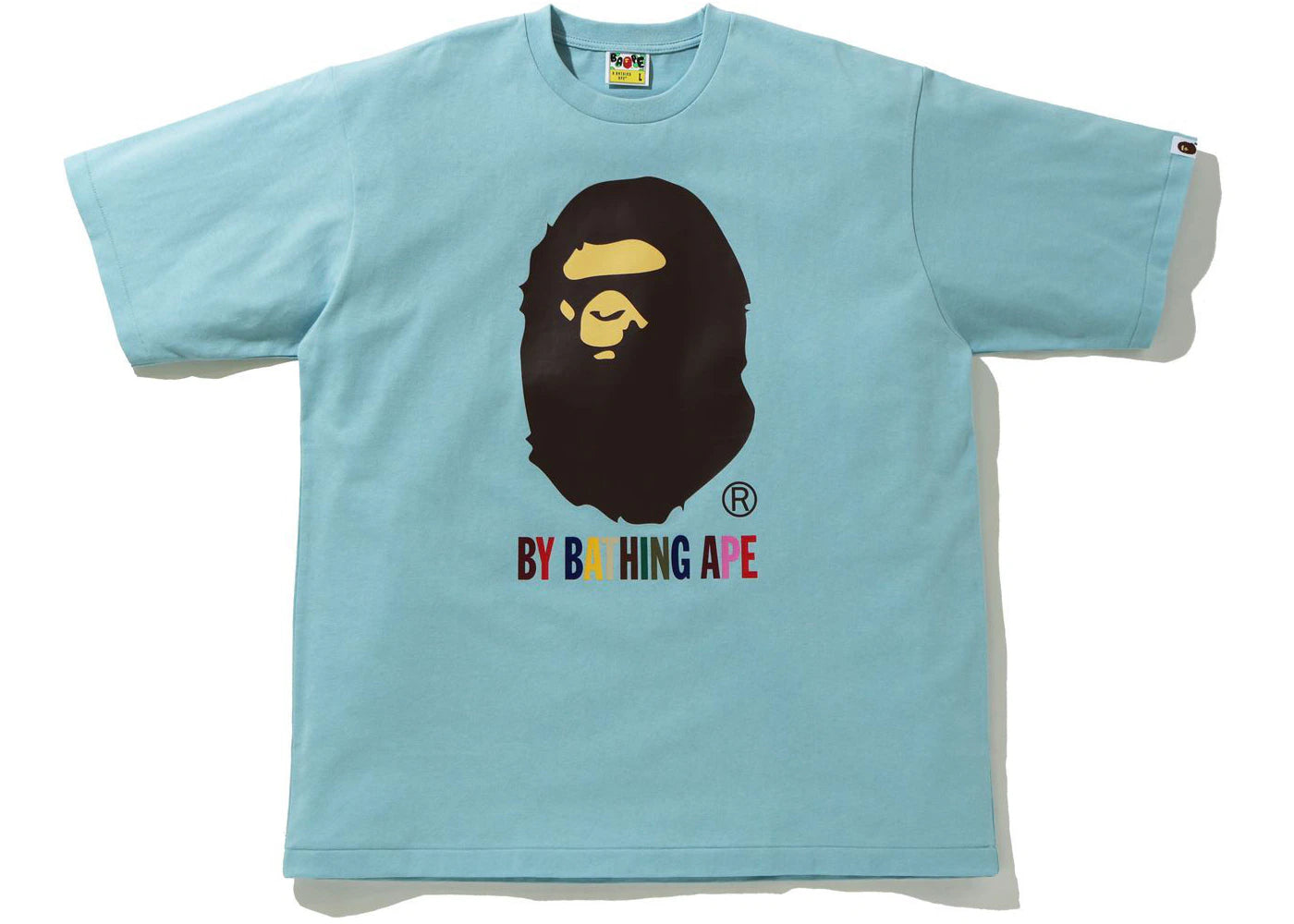 BAPE Colors Relaxed Fit Tee Blue