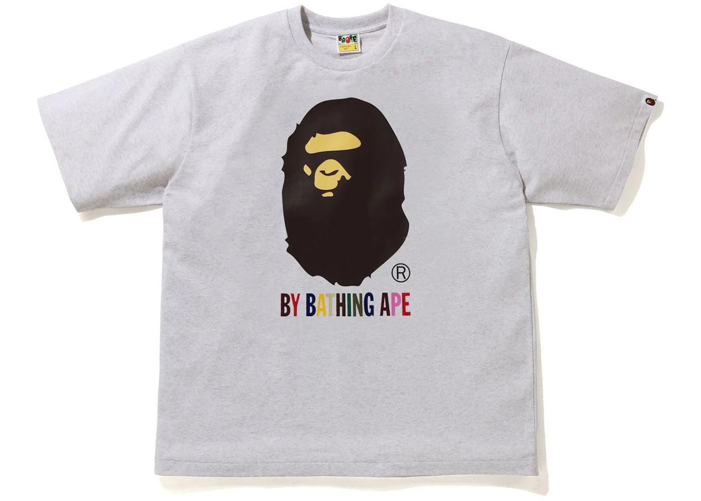 BAPE Colors Relaxed Fit Tee Grey