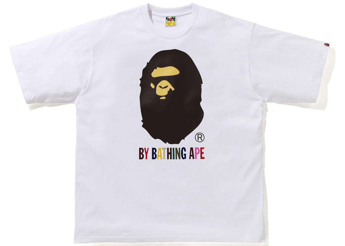 BAPE Colors Relaxed Fit Tee White