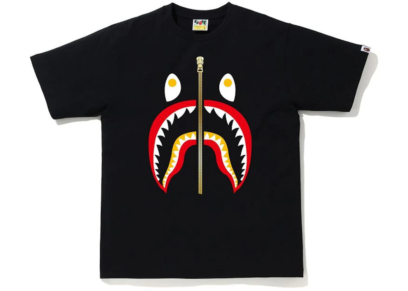 BAPE Colors Shark T-shirt Black/Red