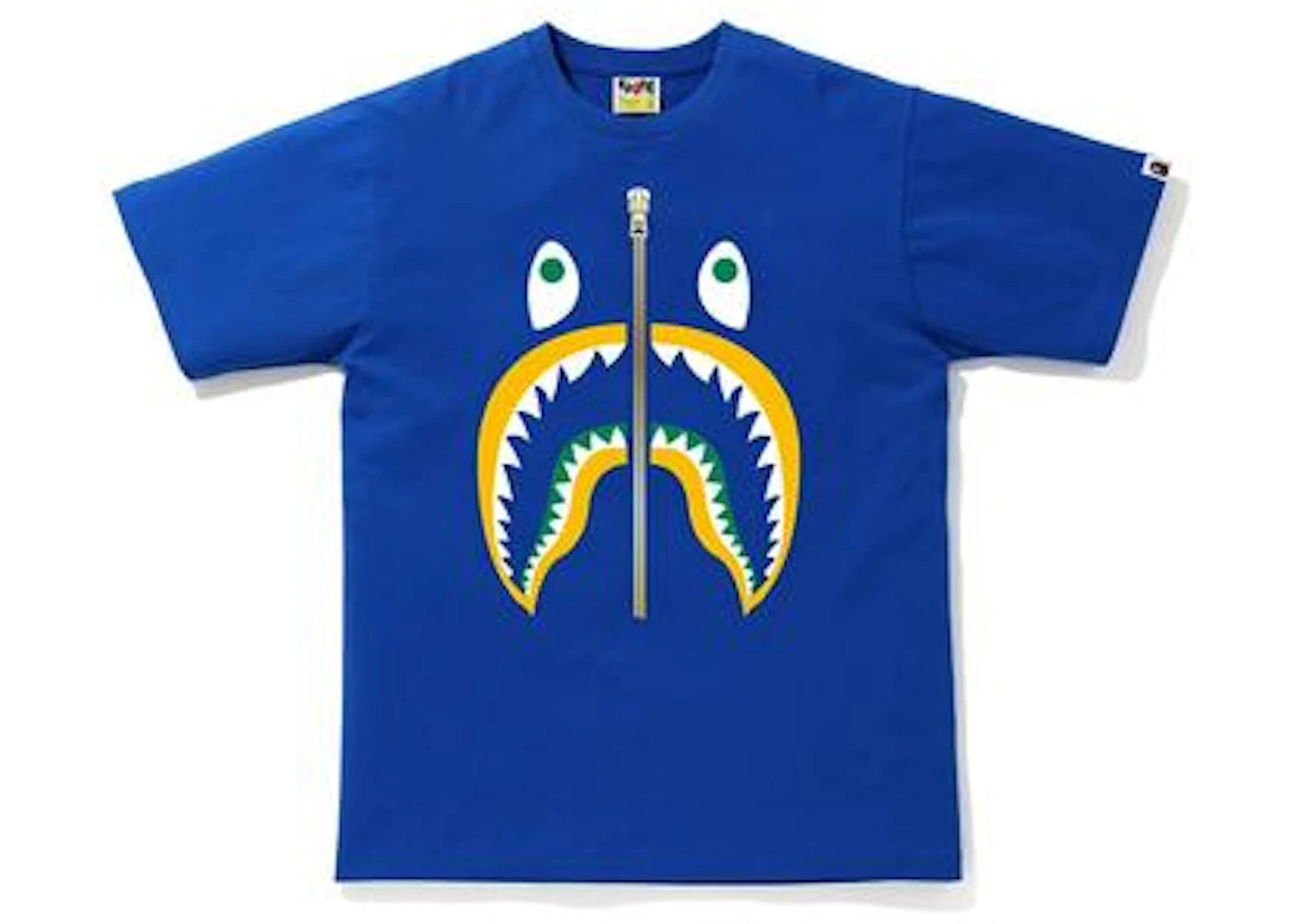 BAPE Colors Shark T-shirt Blue/Yellow