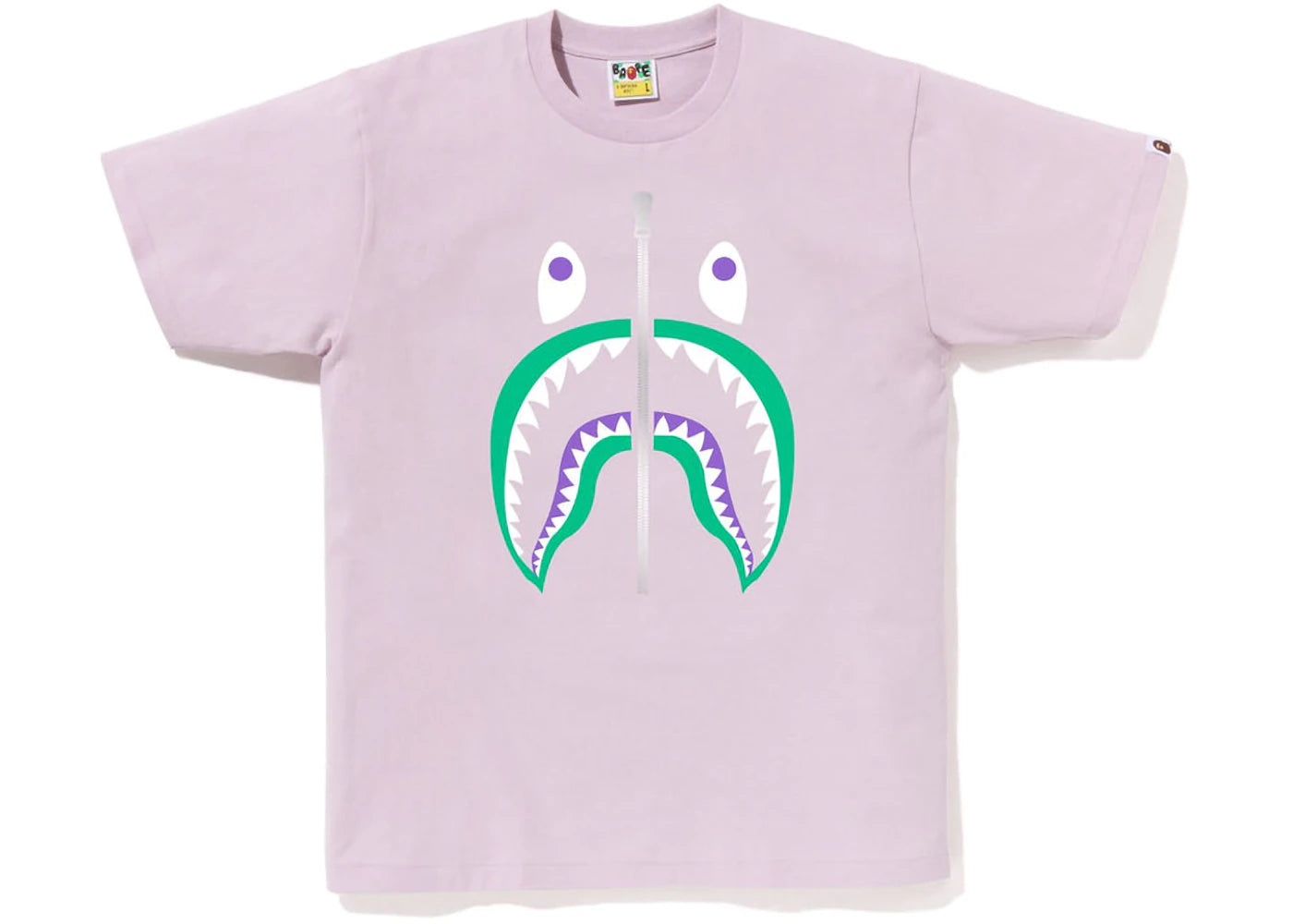 BAPE Colors Shark Tee (SS23) Pink