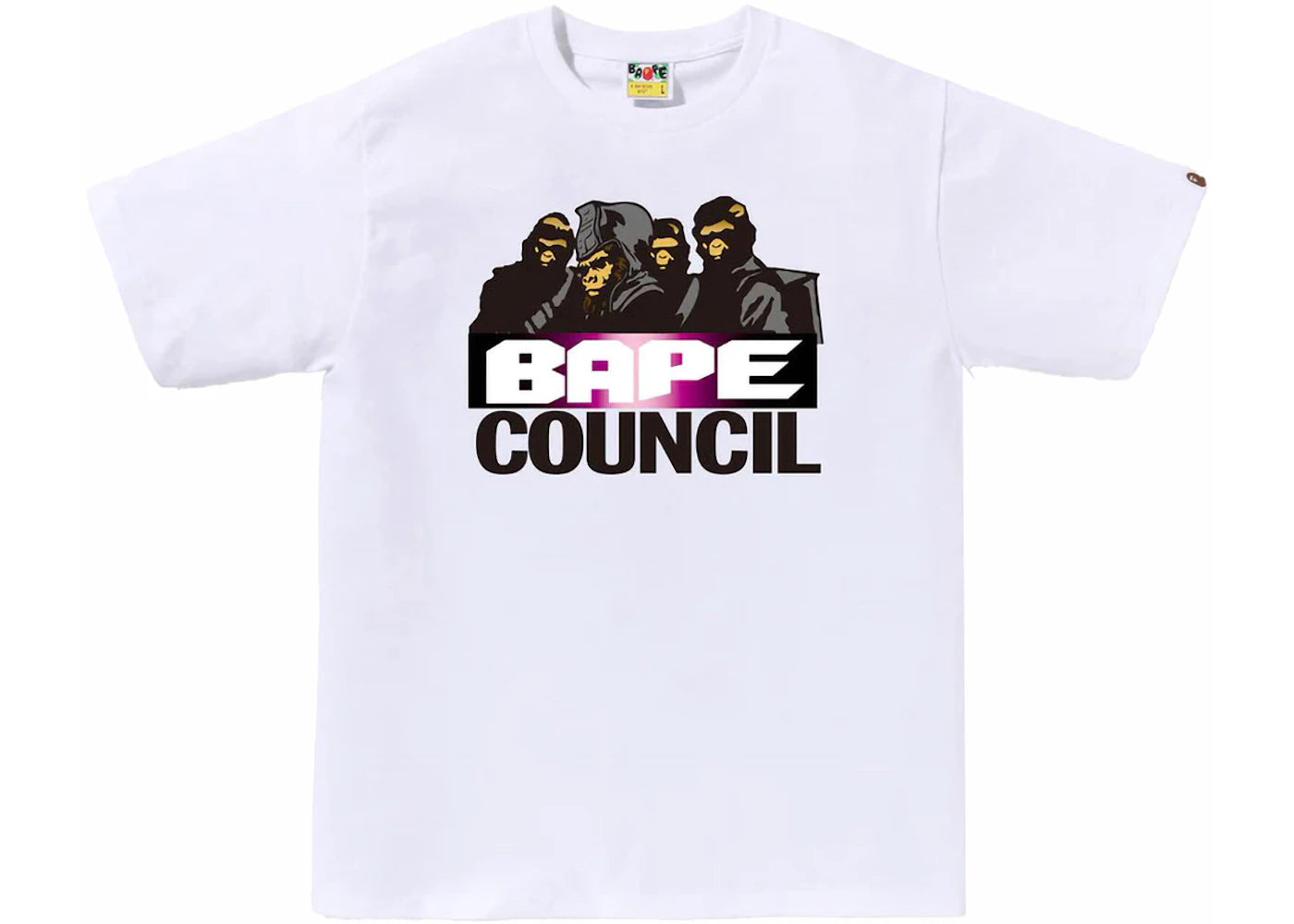 BAPE Council Tee White
