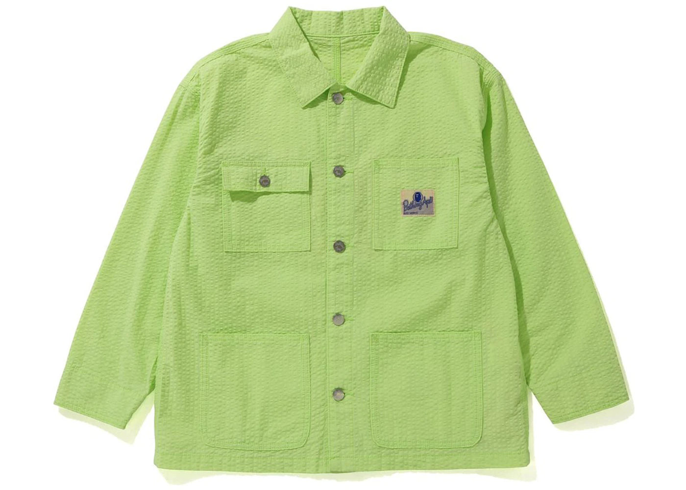 BAPE Coverall Womens Jacket Yellow