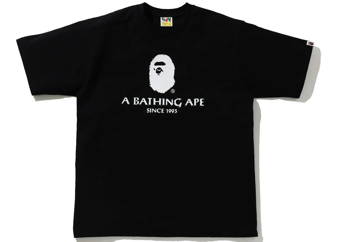 BAPE Crystal Stone A Bathing Ape Relaxed Tee Black