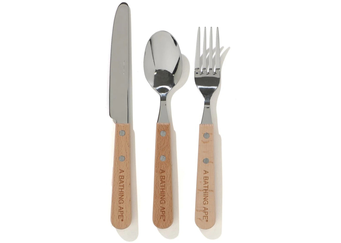 BAPE Cutlery Set Beige