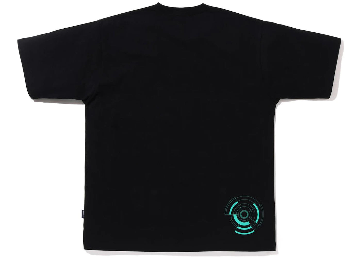 BAPE Cyber Bathing Ape Relaxed Fit Tee Black