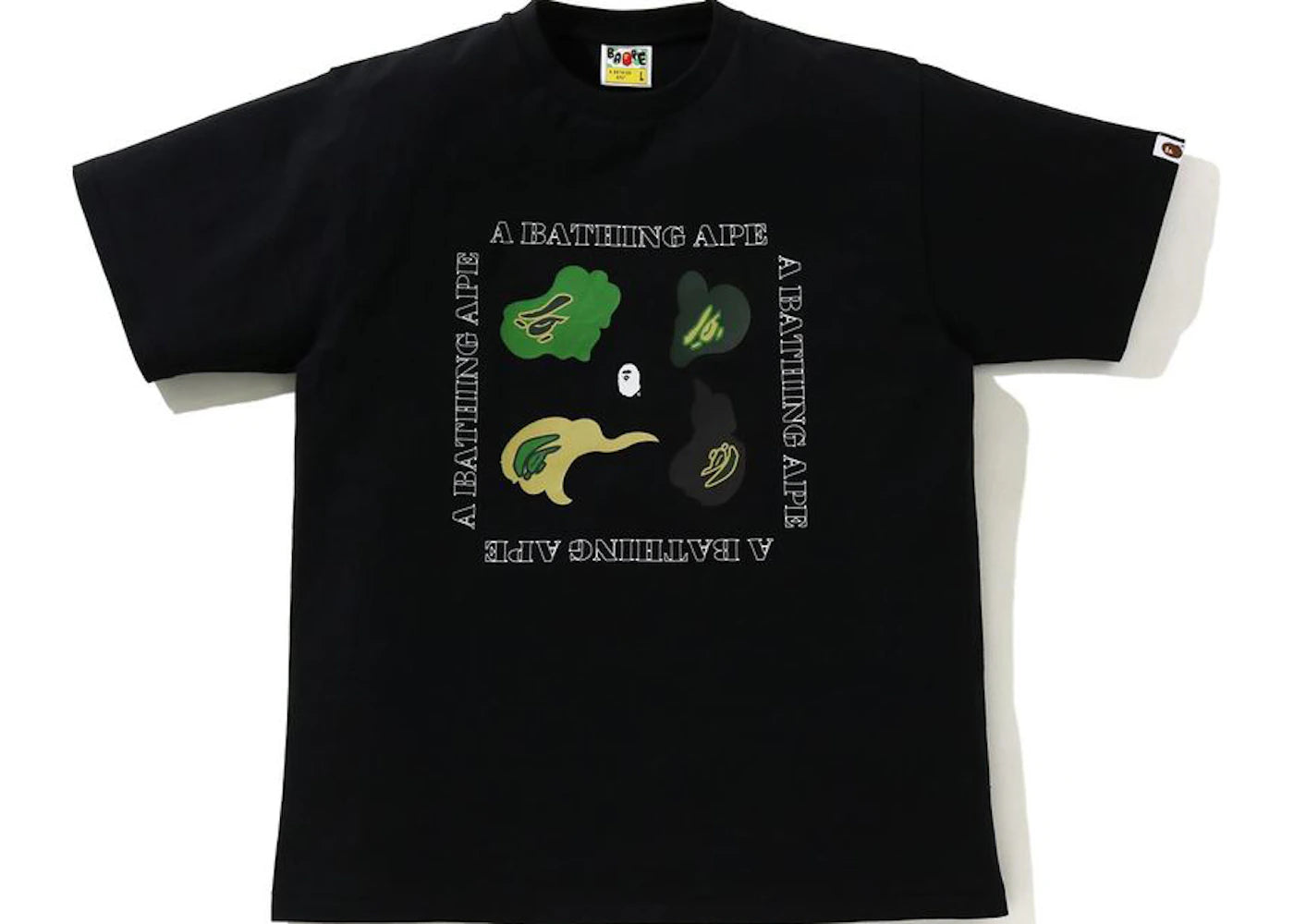 BAPE Def Camo Tee Black/Green
