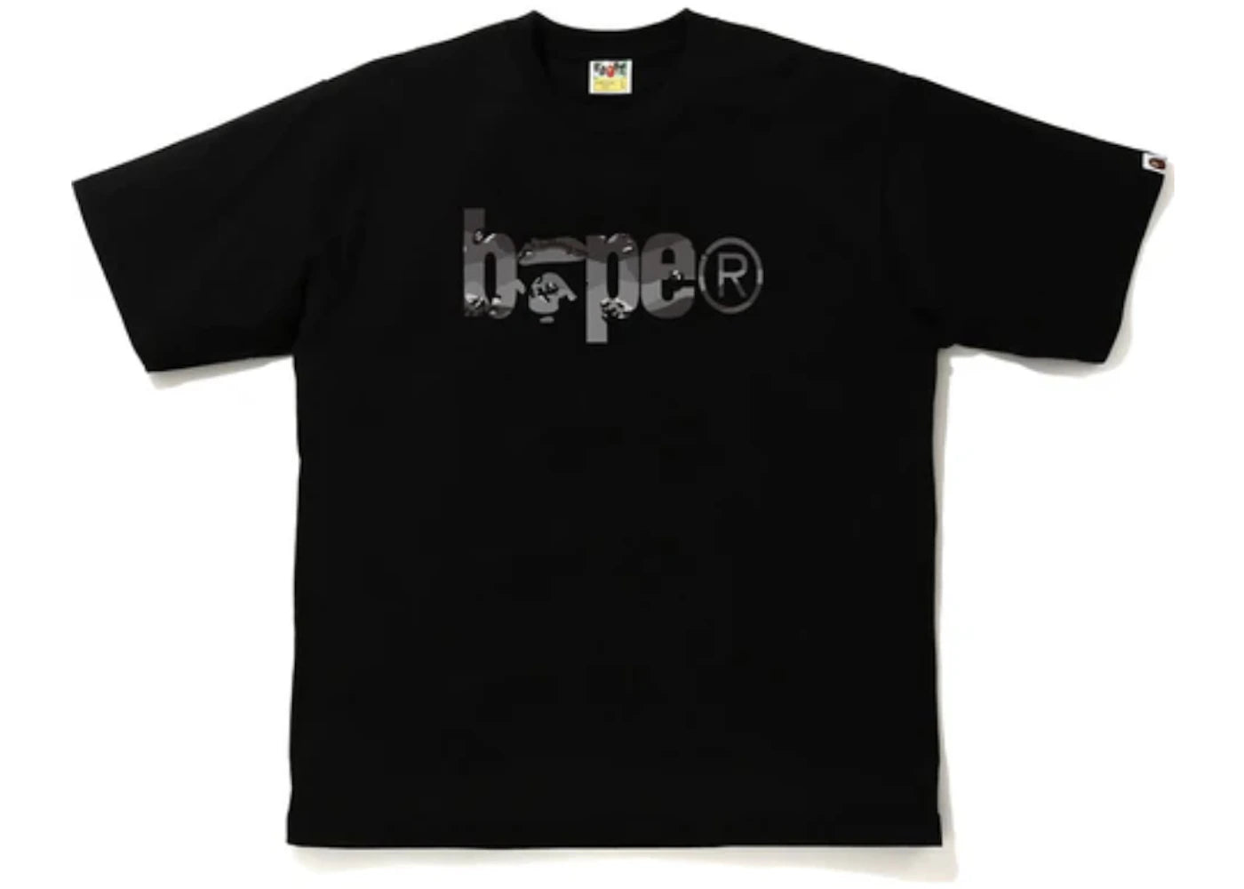 BAPE Desert Camo BAPE Logo RLX Tee Black/Black