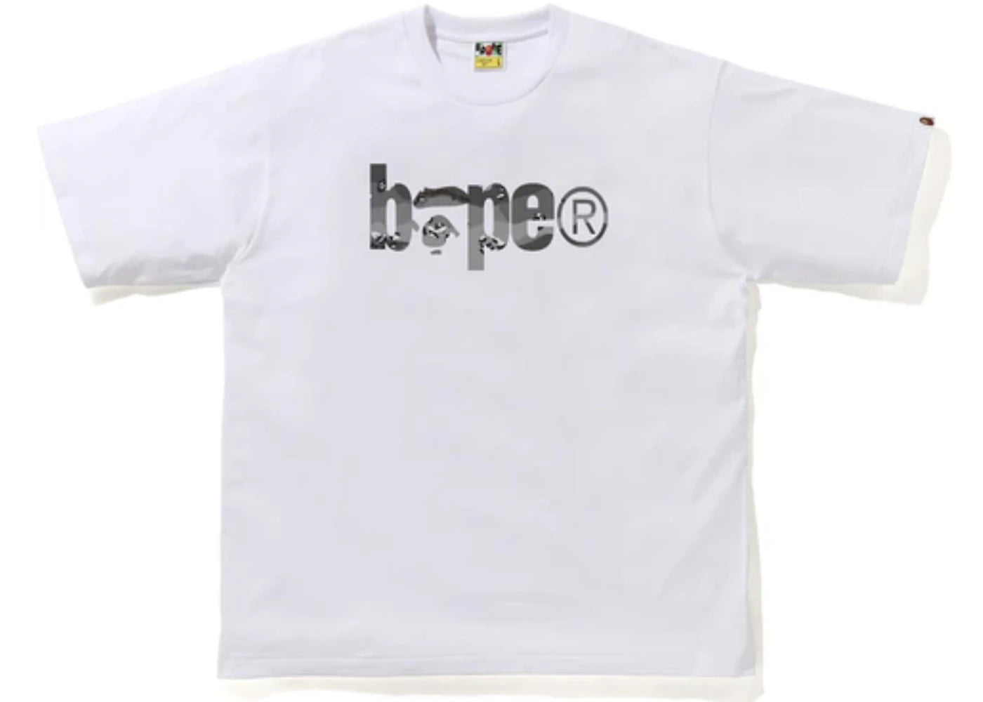 BAPE Desert Camo BAPE Logo RLX Tee White/Black