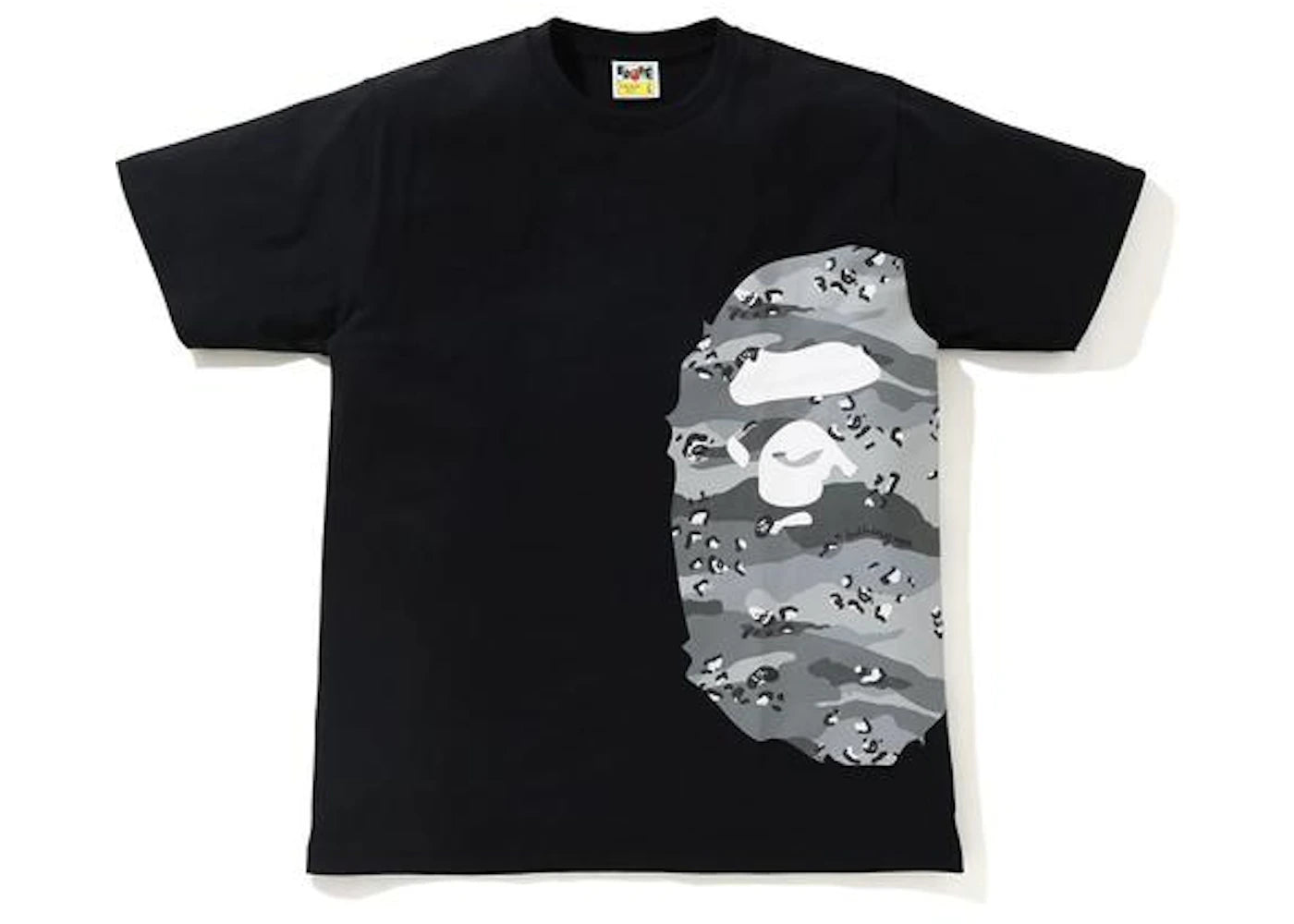 BAPE Desert Camo Side Big Ape Head Tee Black/Black