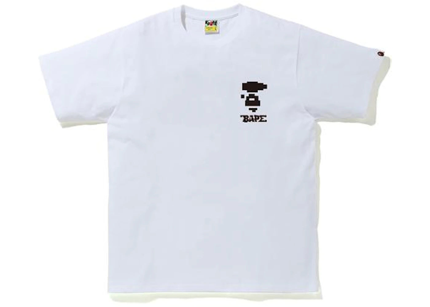 BAPE Digital Camo Tee White/Black