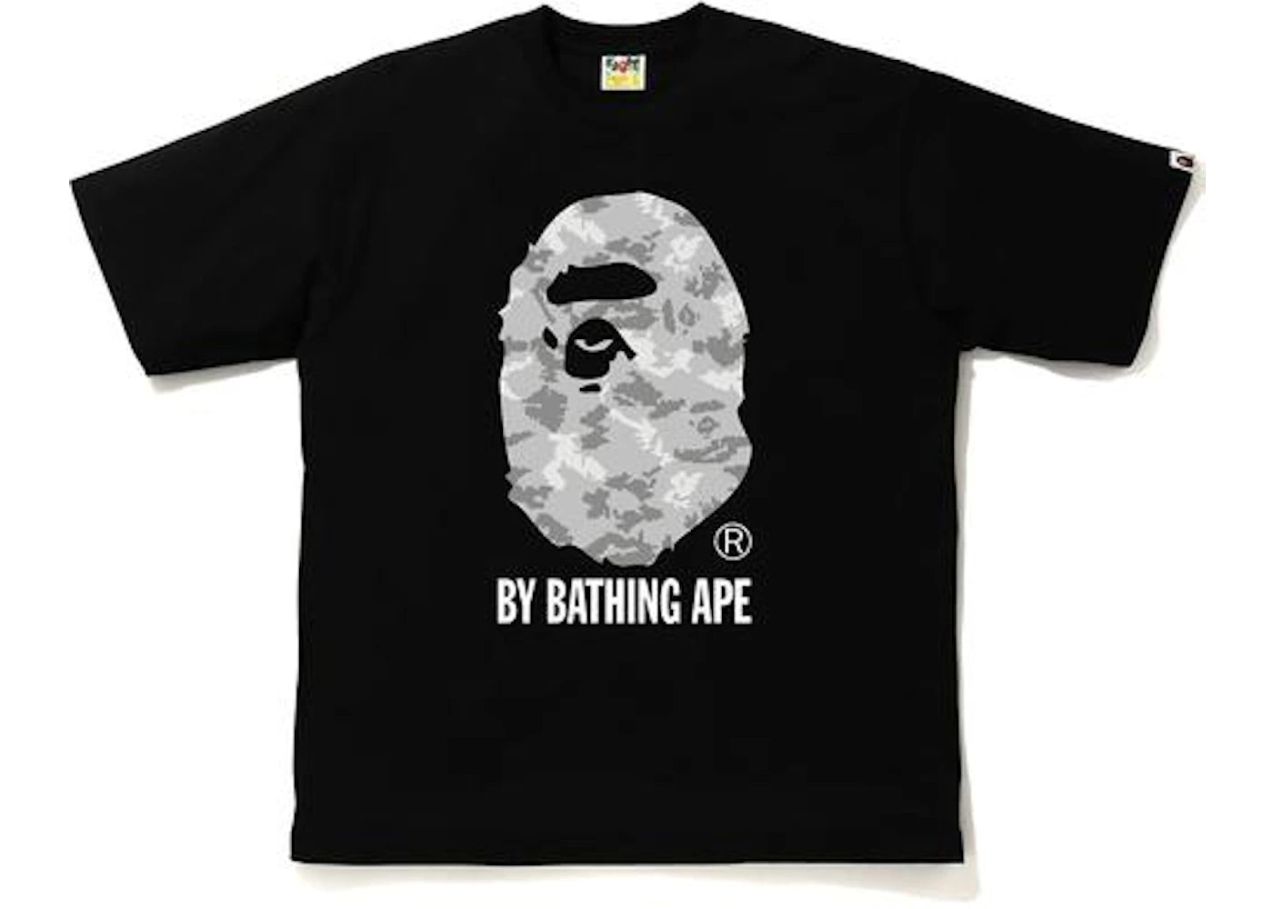 BAPE Digital Camo by Bathing Ape Relaxed Tee Black/Gray