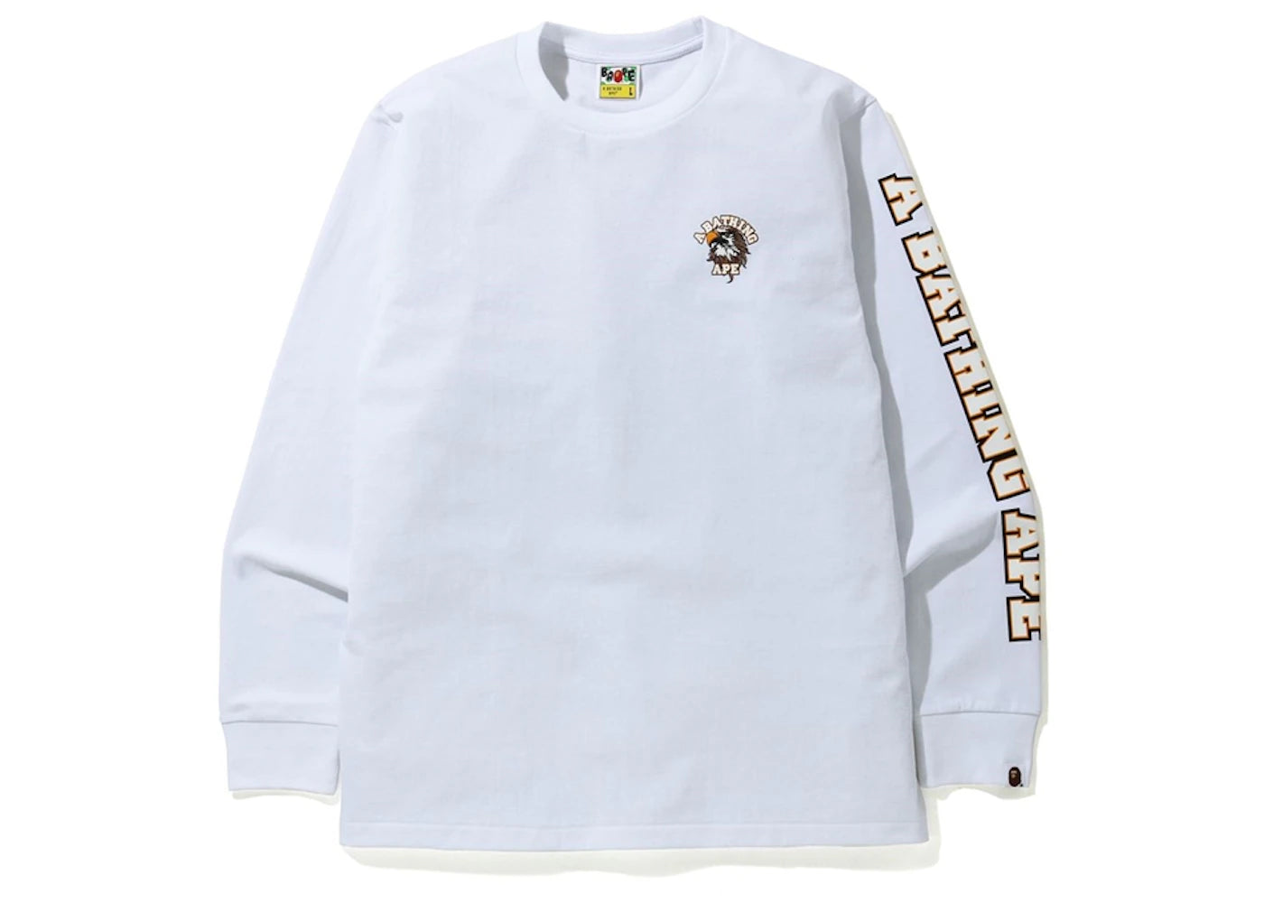 BAPE Eagle LS Tee White