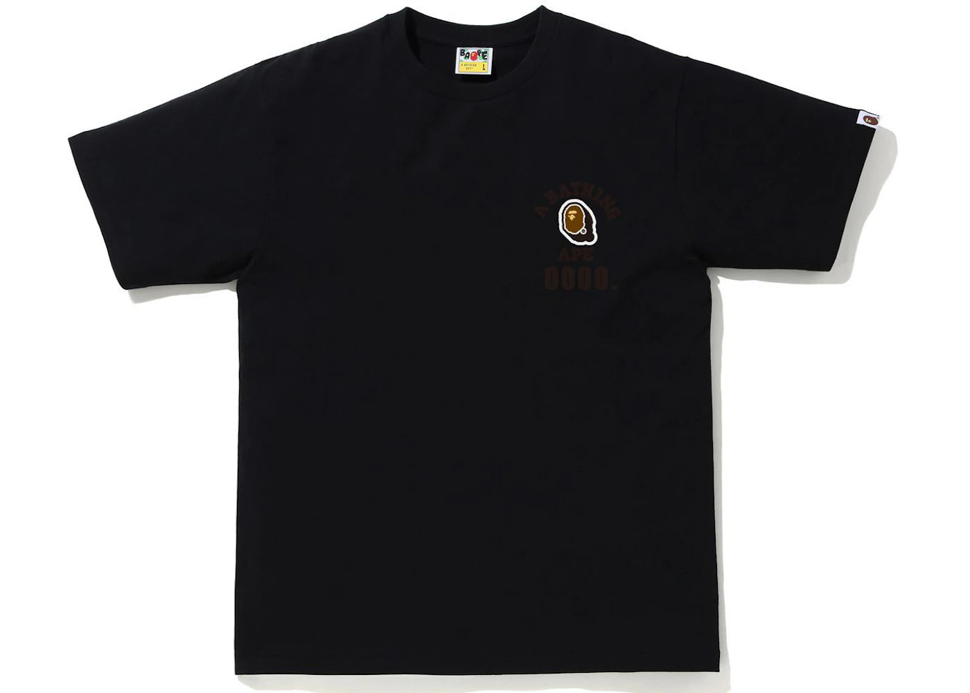 BAPE Emblem Tee Black