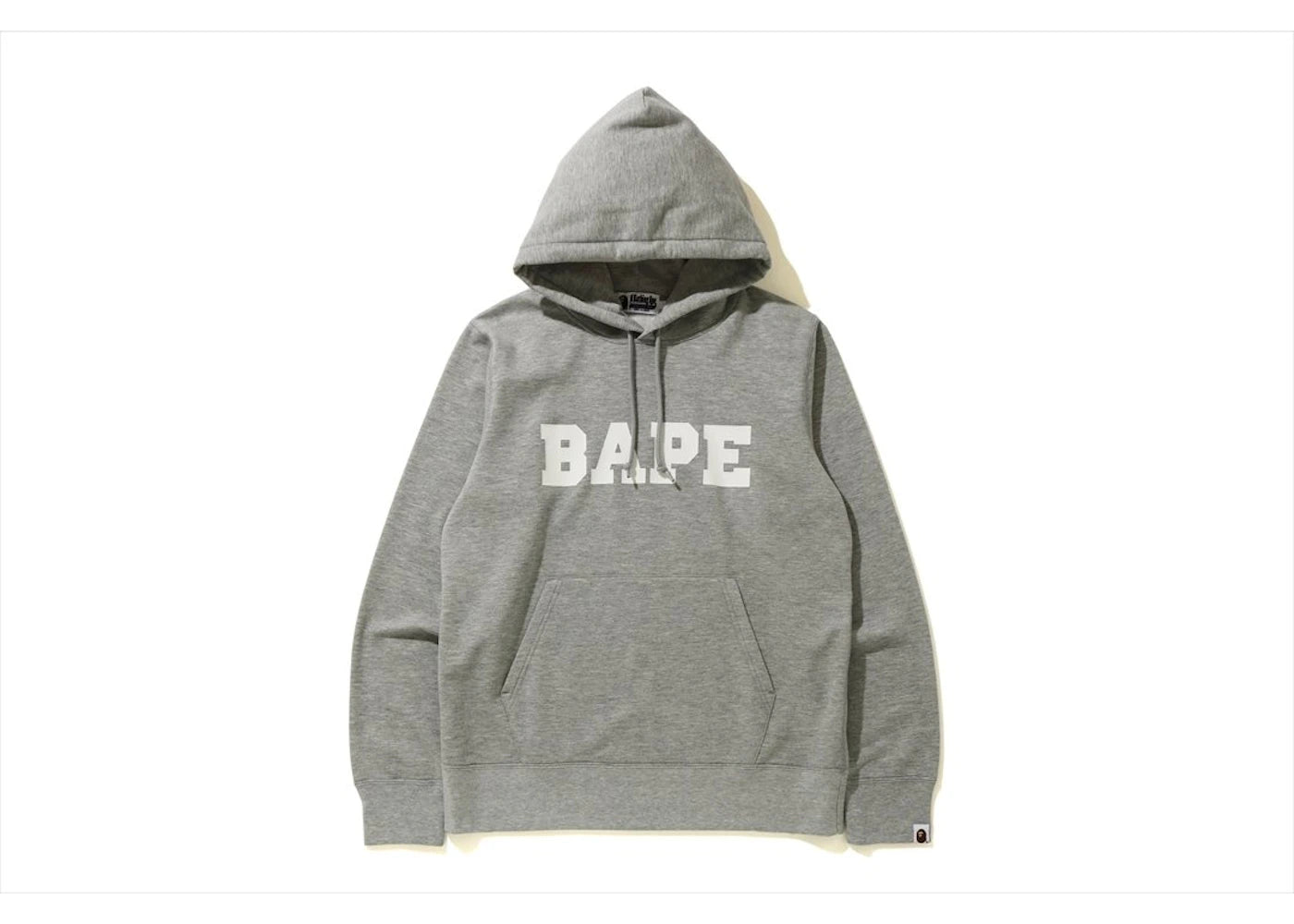 BAPE Family Bag Hoodie Grey