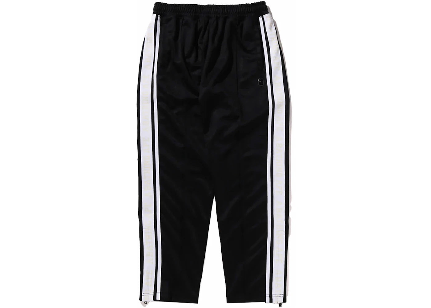 BAPE Fans Scarf Track Pants Black
