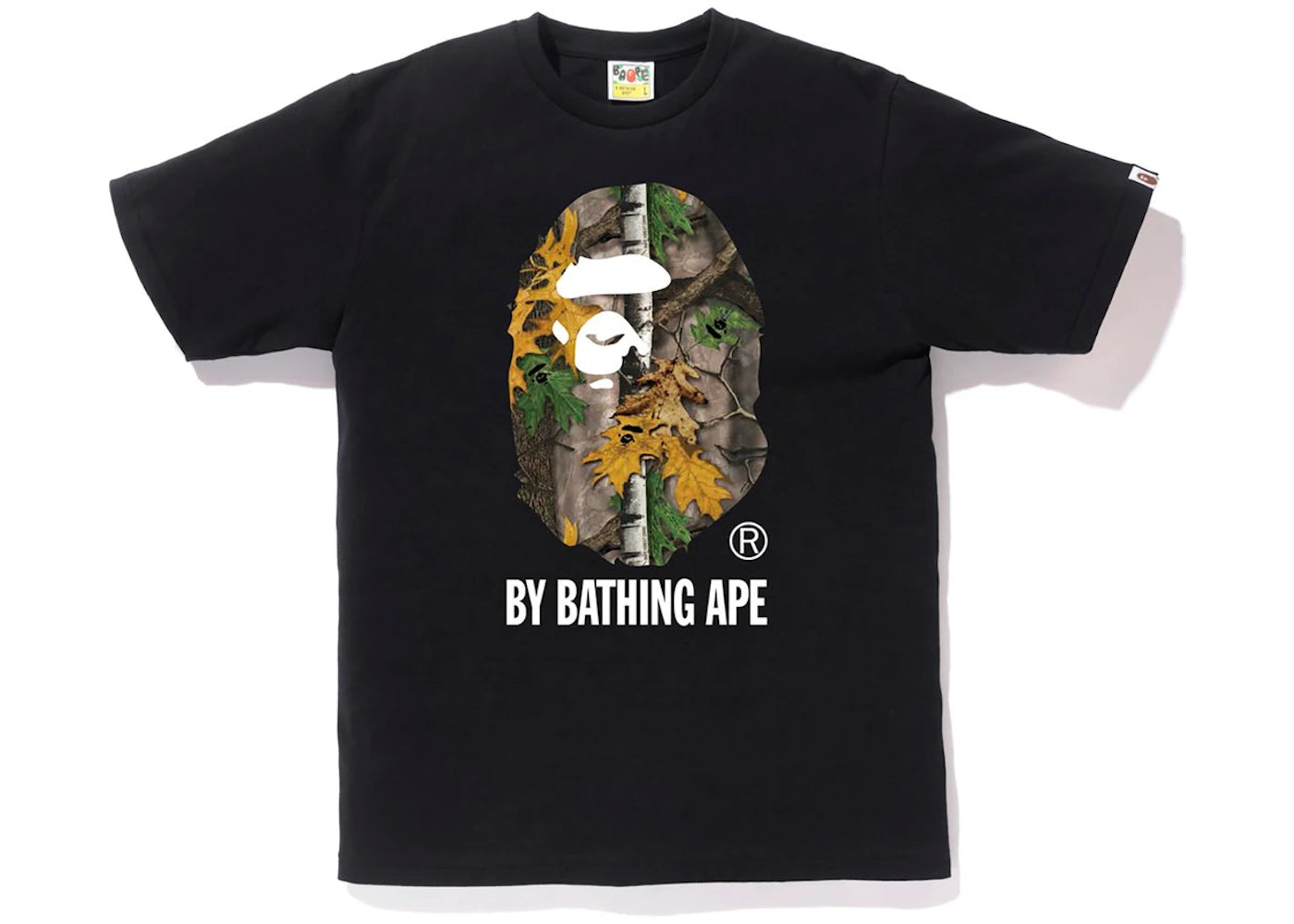 BAPE Forest Camo By Bathing Tee Black/Beige