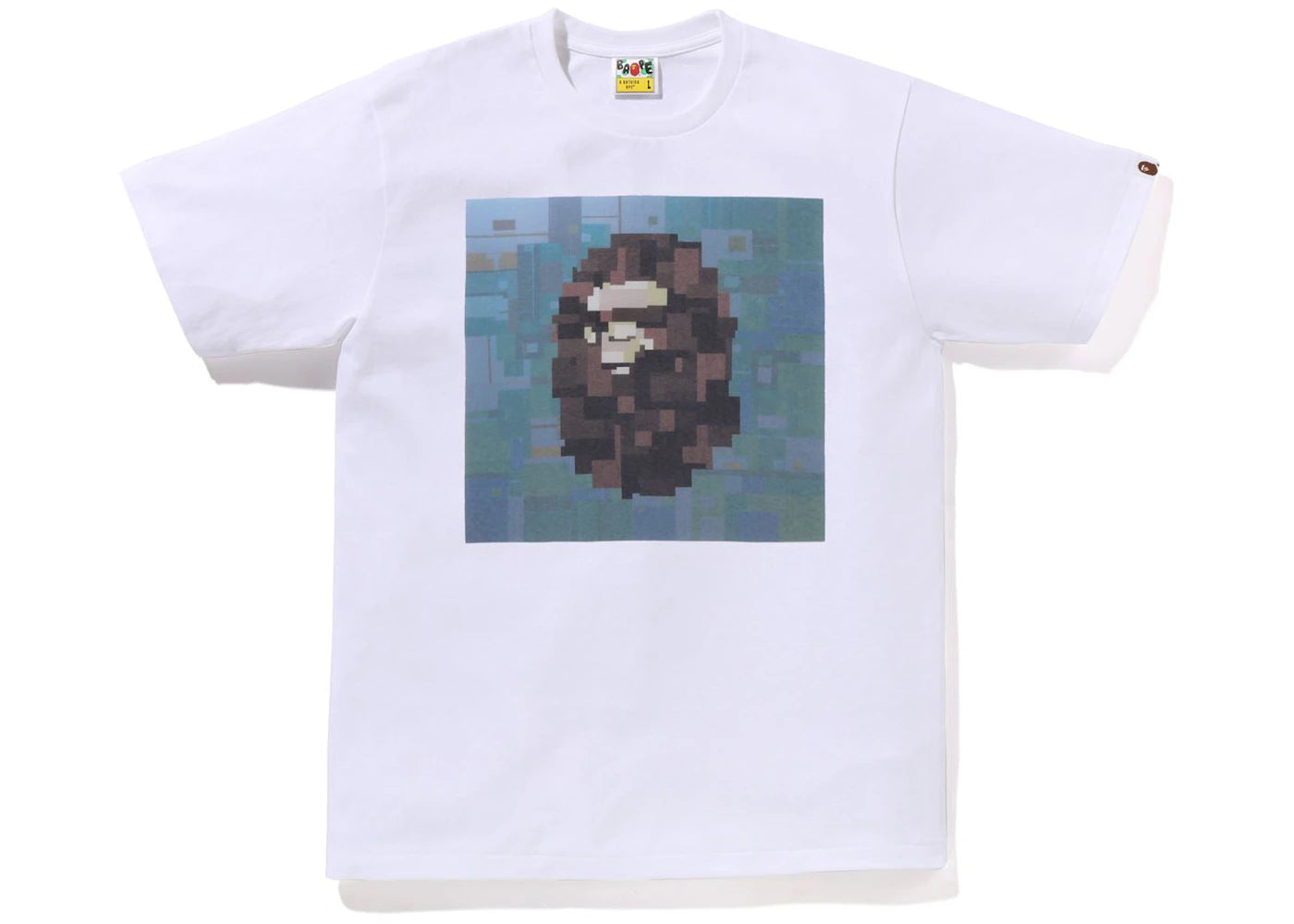 BAPE Gallery x Adam Lister Tee White