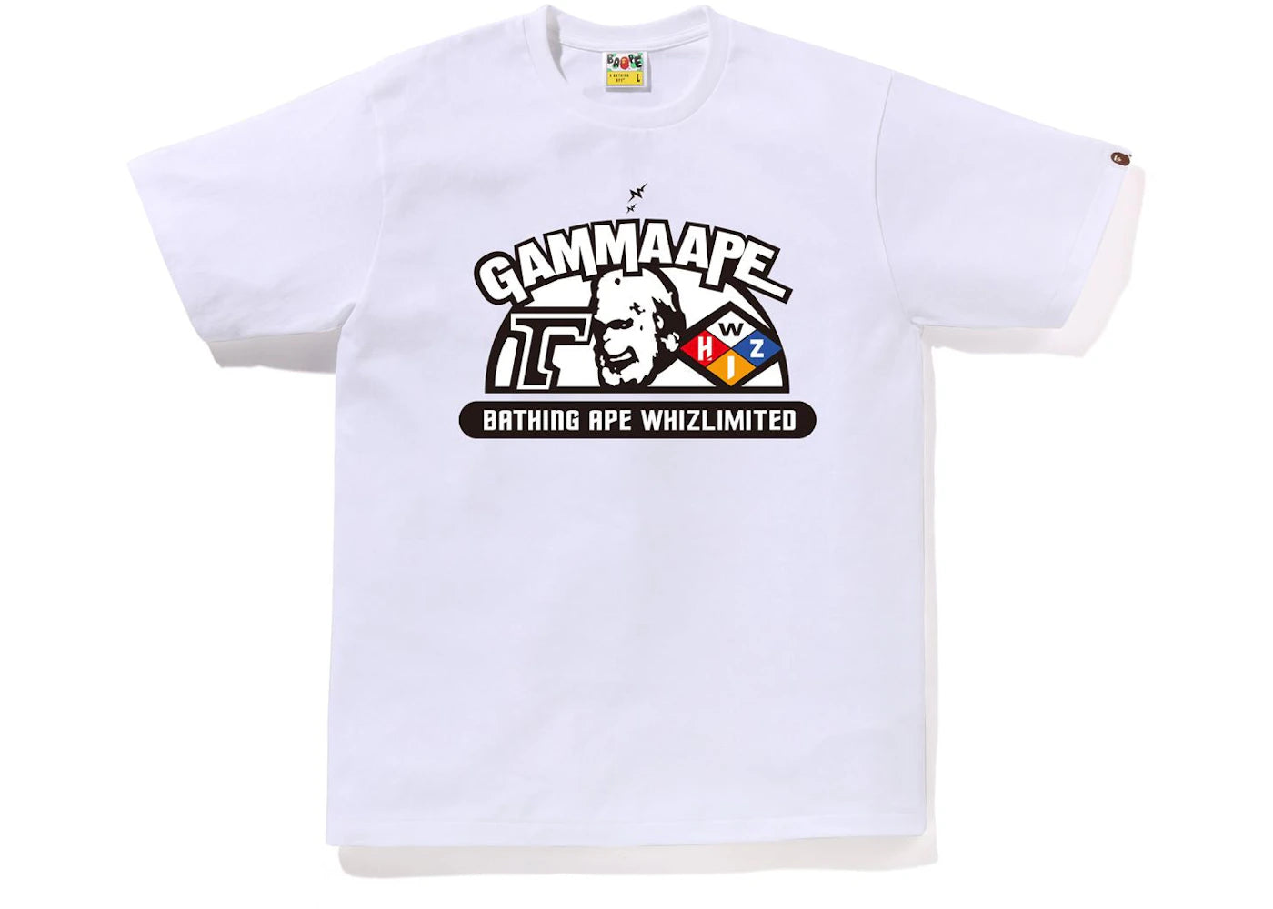 BAPE Gallery x Hiroaki Shitano Tee White