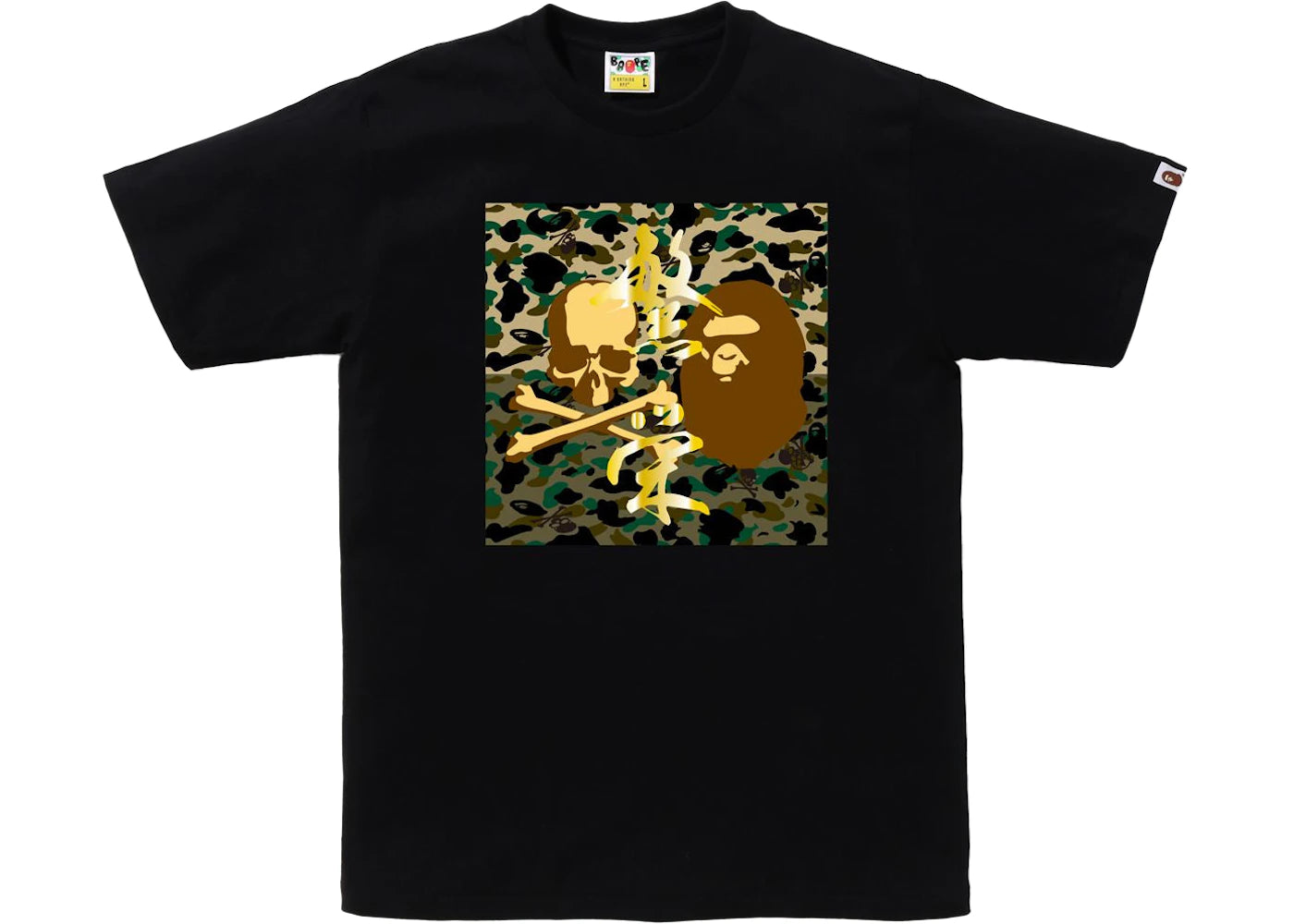 BAPE Gallery x Masaaki Homma Tee Black